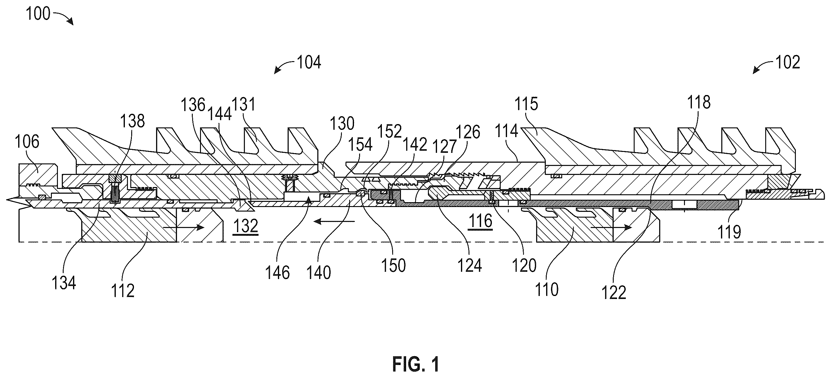 Patent US12338706 — Cement plug system — Figure 1