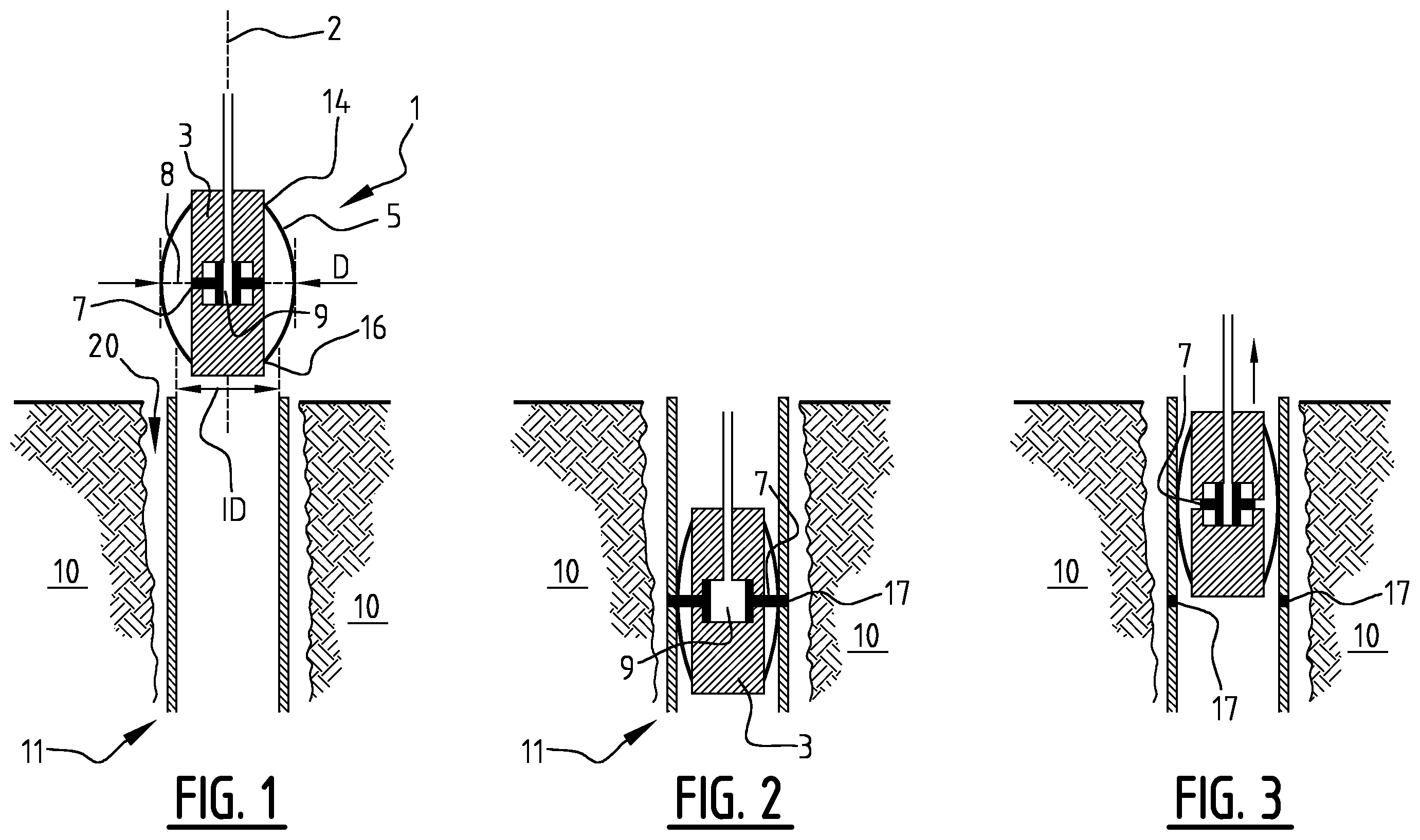 Patent US12338707 — Plugging tool for downhole tubulars and method for use thereof — Figure 1