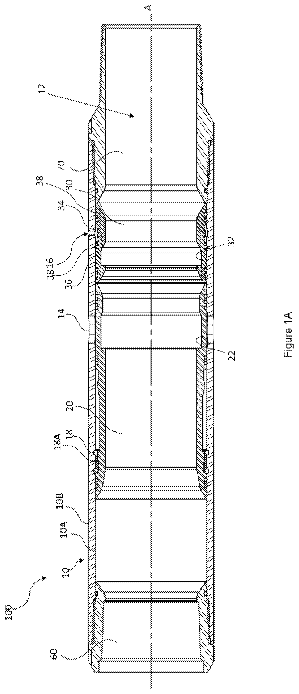 Patent US12338709 — Multi-position sleeve assembly, systems, and methods for use in a wellbore — Figure 1