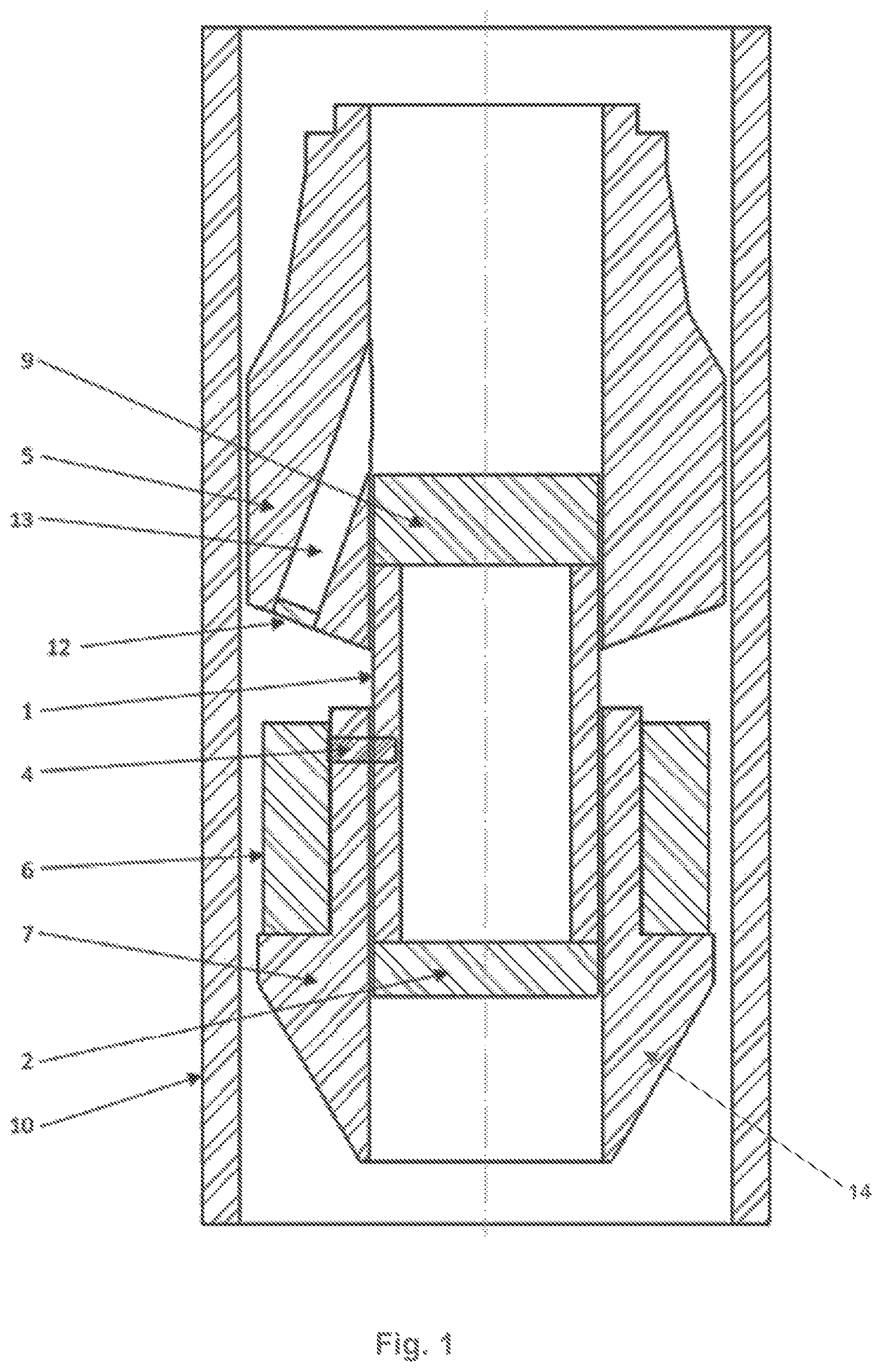 Patent US12338713 — One trip system to set an alloy seal and mill through — Figure 1