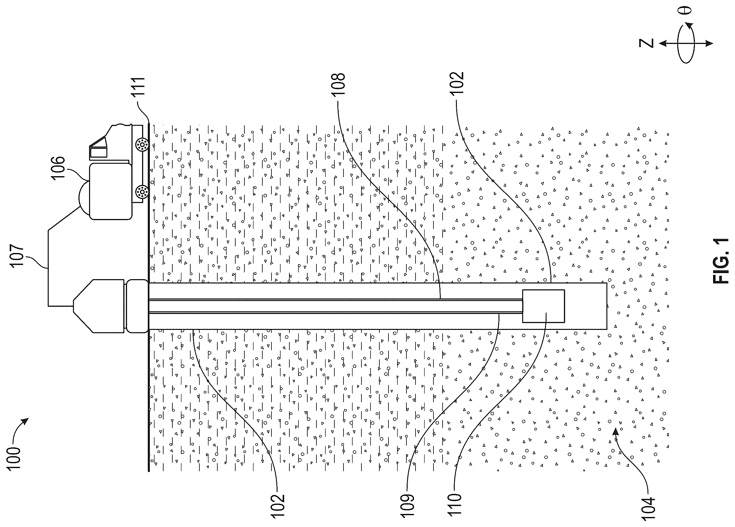 Patent US12338714 — Hot water injection/stimulation with enablers — Figure 1