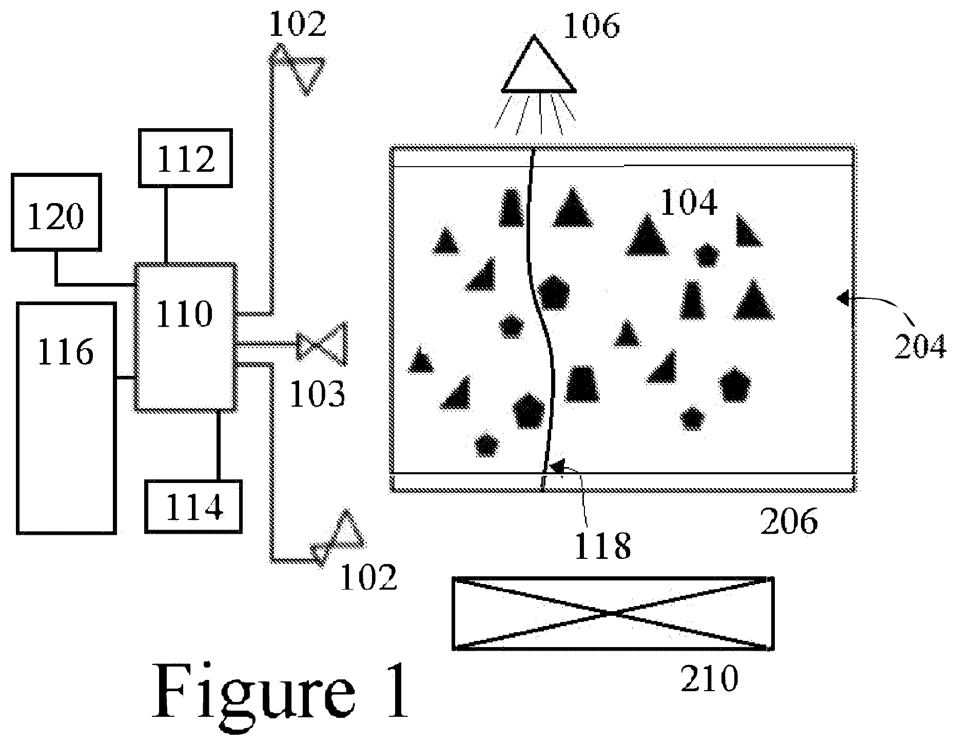 Patent US12338723 — System and method for measuring characteristics of cuttings from drilling operations with computer vision — Figure 1