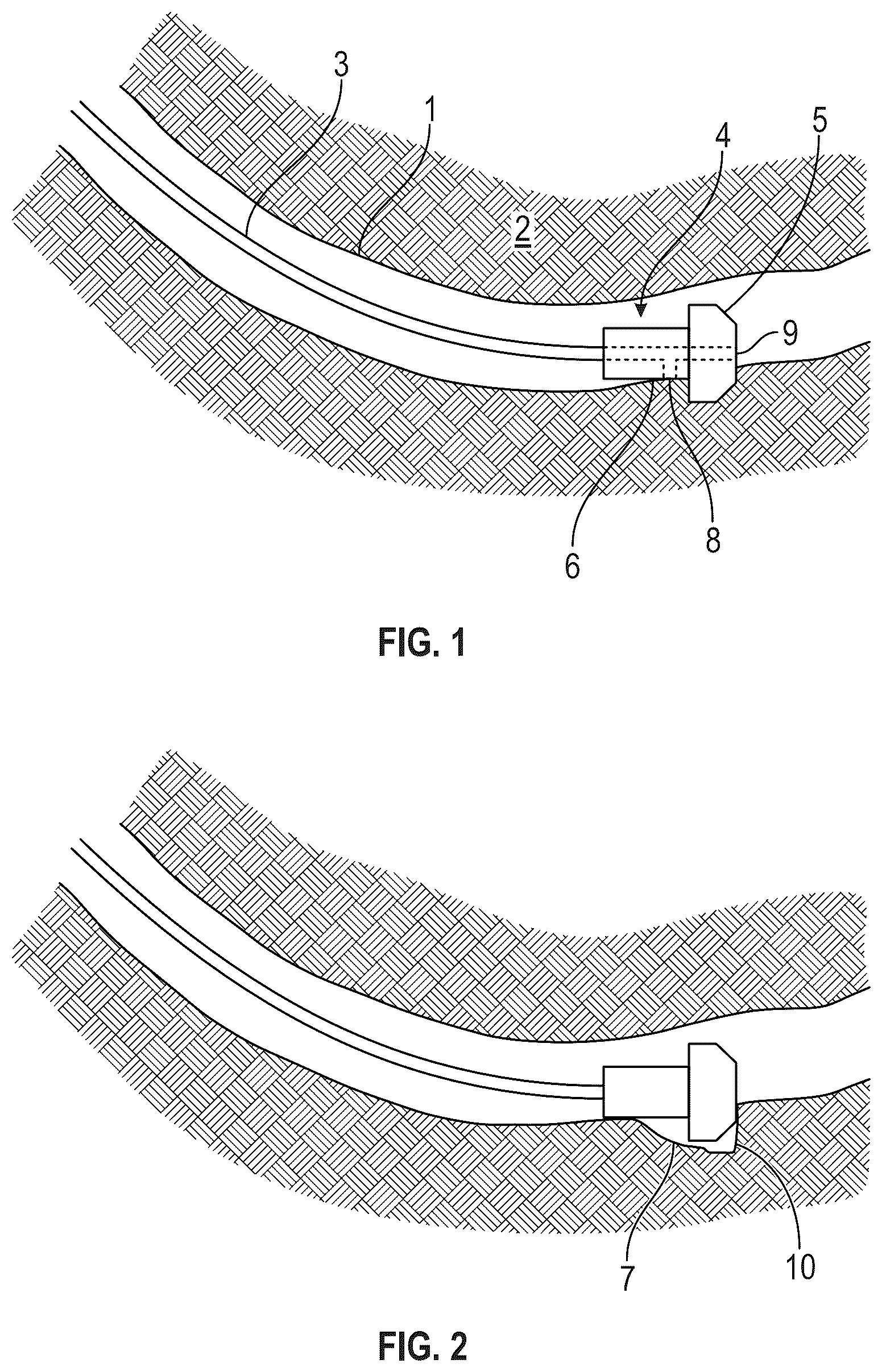 Patent US12338735 — Method and apparatus for creation of an open hole sidetrack — Figure 1