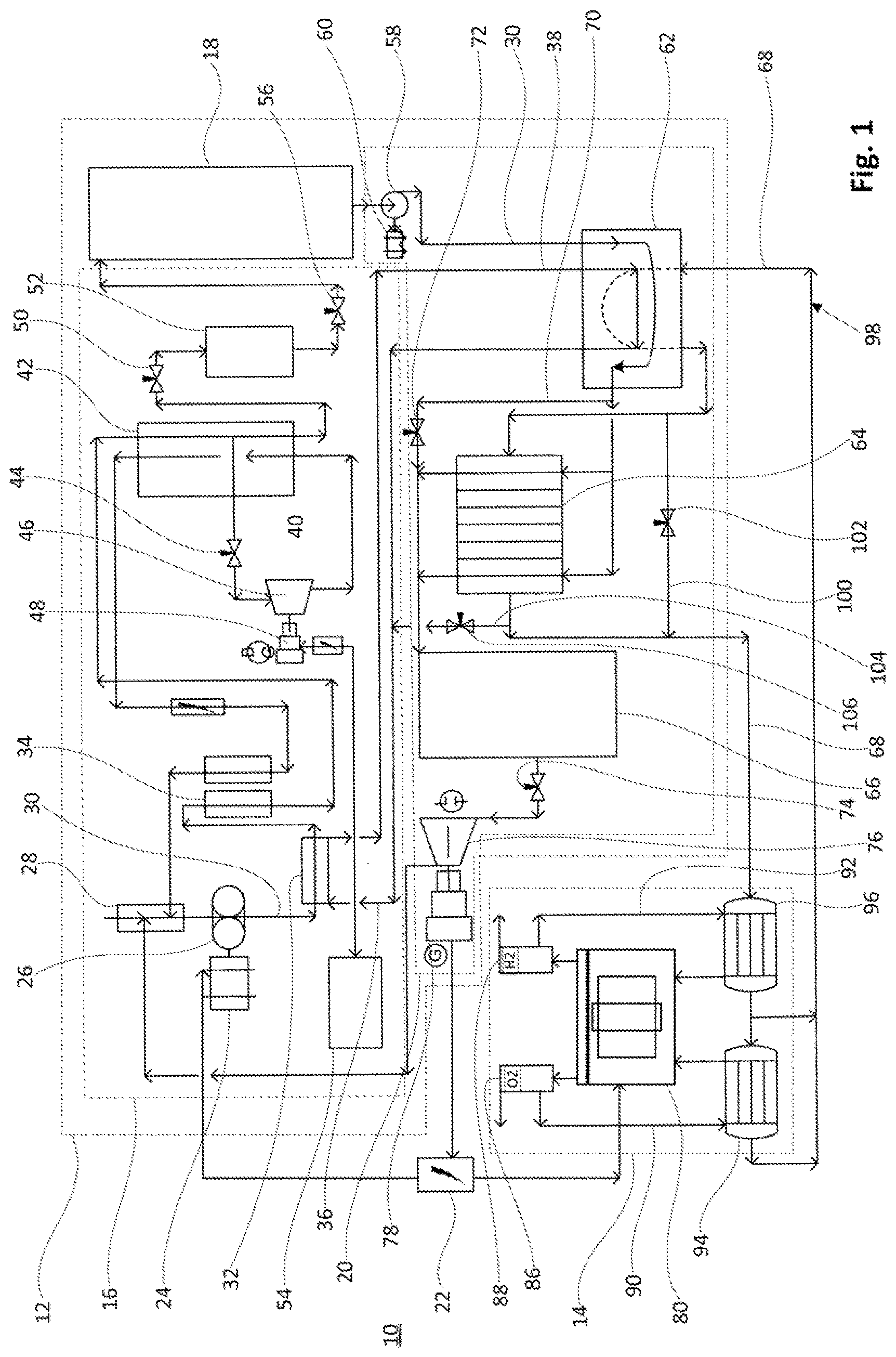 Patent US12338739 — System having a liquid air energy storage and power plant apparatus — Figure 1