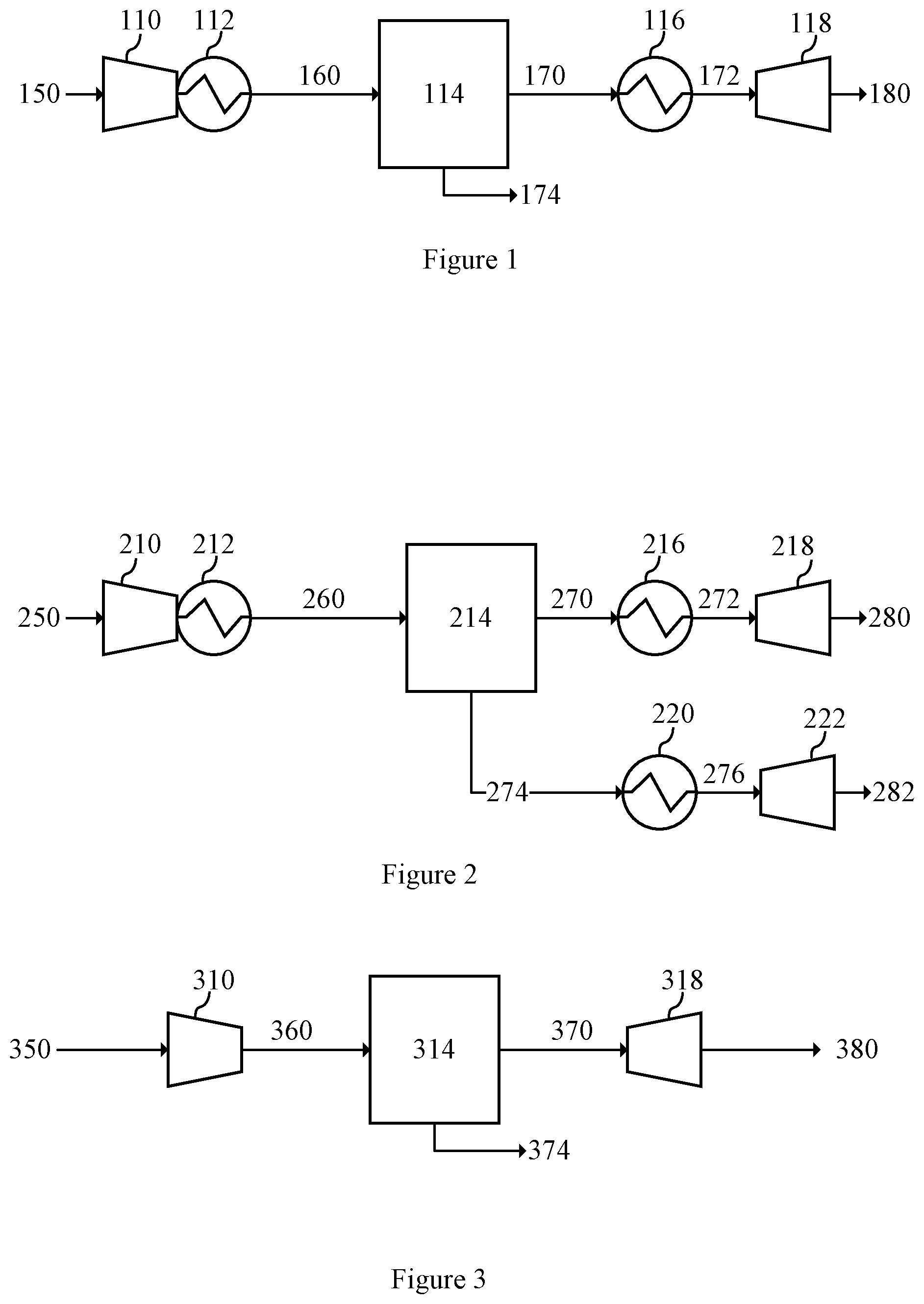 Patent US12338740 — Carbon capture system and method with recuperative power recovery — Figure 1