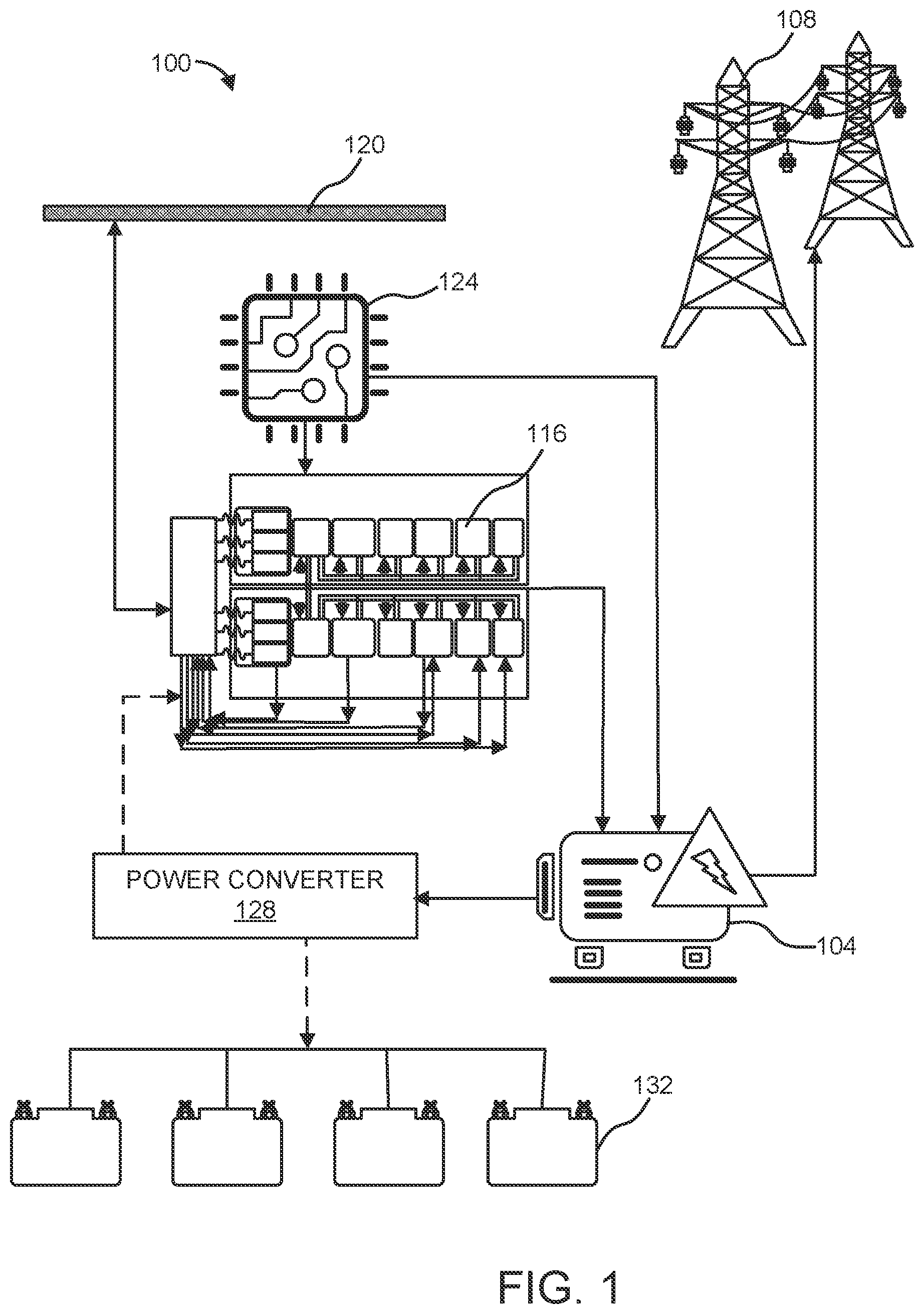 Patent US12338741 Figure 1 – Power capture during coast down of turbine generator