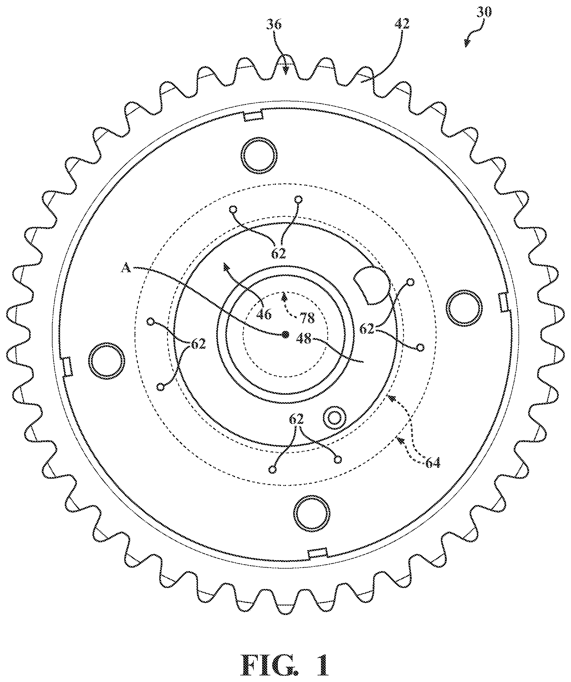 Patent US12338753 — Variable cam timing phaser — Figure 1