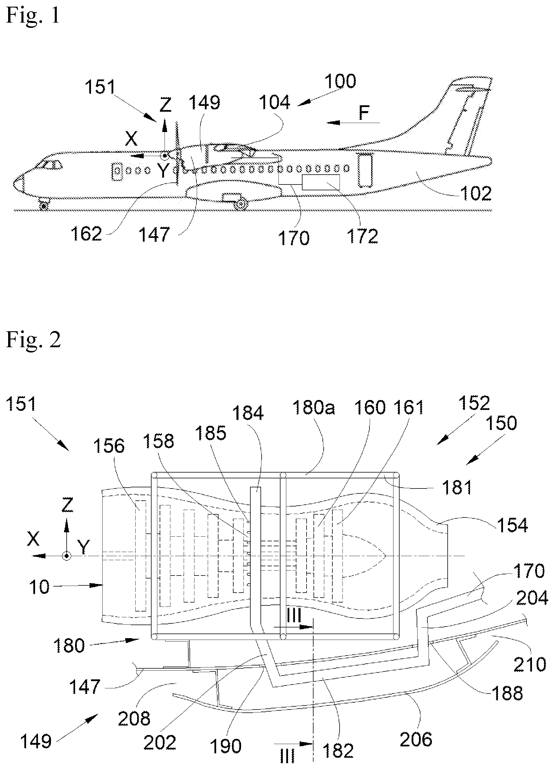 Patent US12338775 — Propulsion assembly for an aircraft — Figure 1