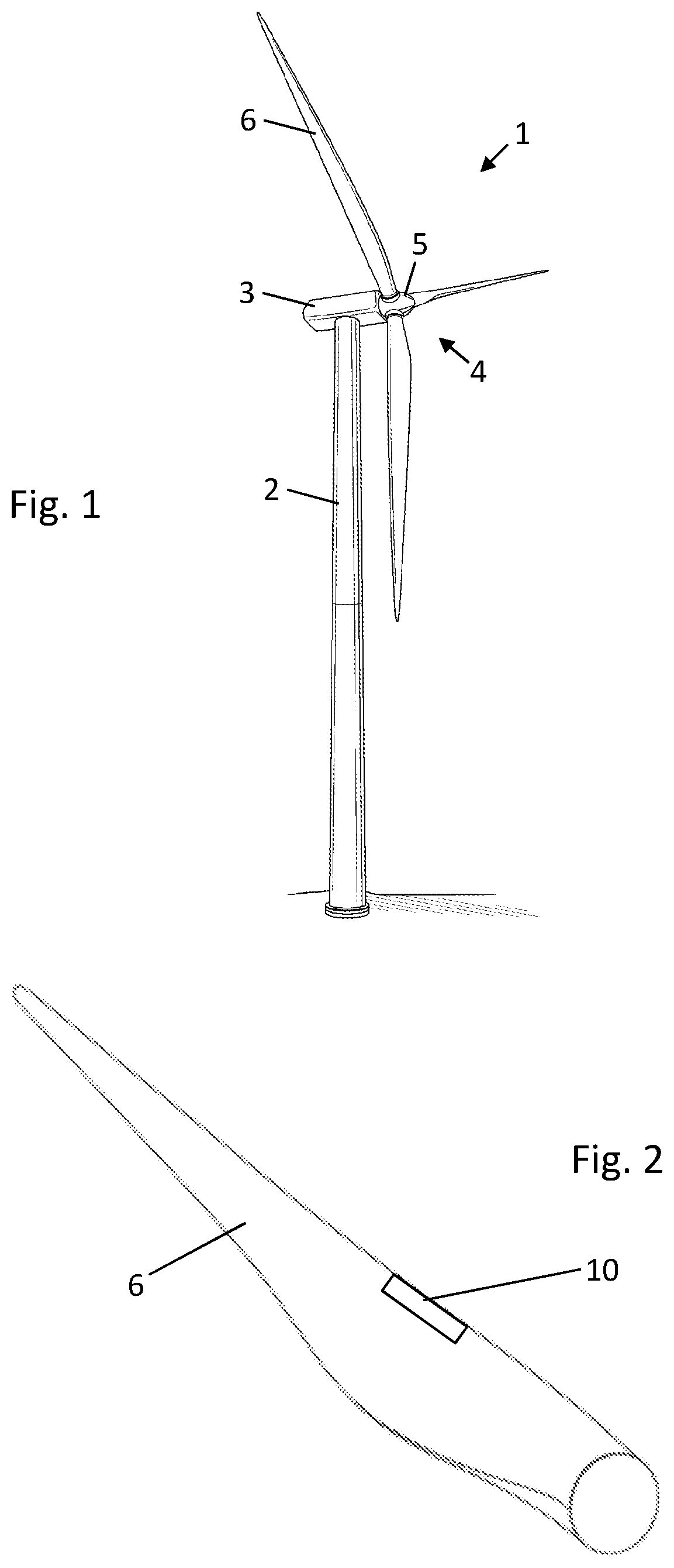 Patent US12338790 Figure 1 – Inspecting wind turbine blade