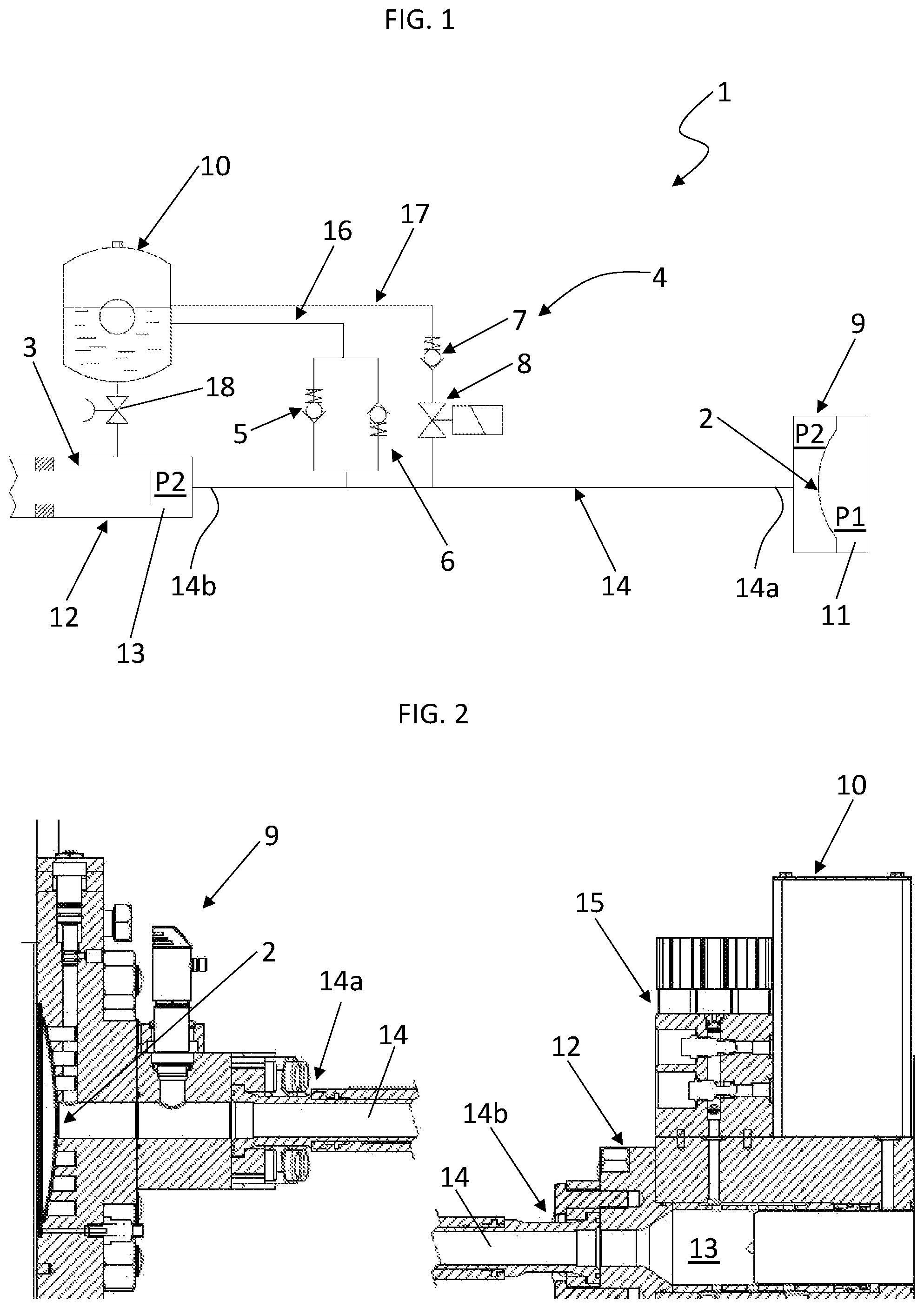 Patent US12338811 — Membrane-based piston pump and a homogenising apparatus comprising the membrane-based piston pump — Figure 1
