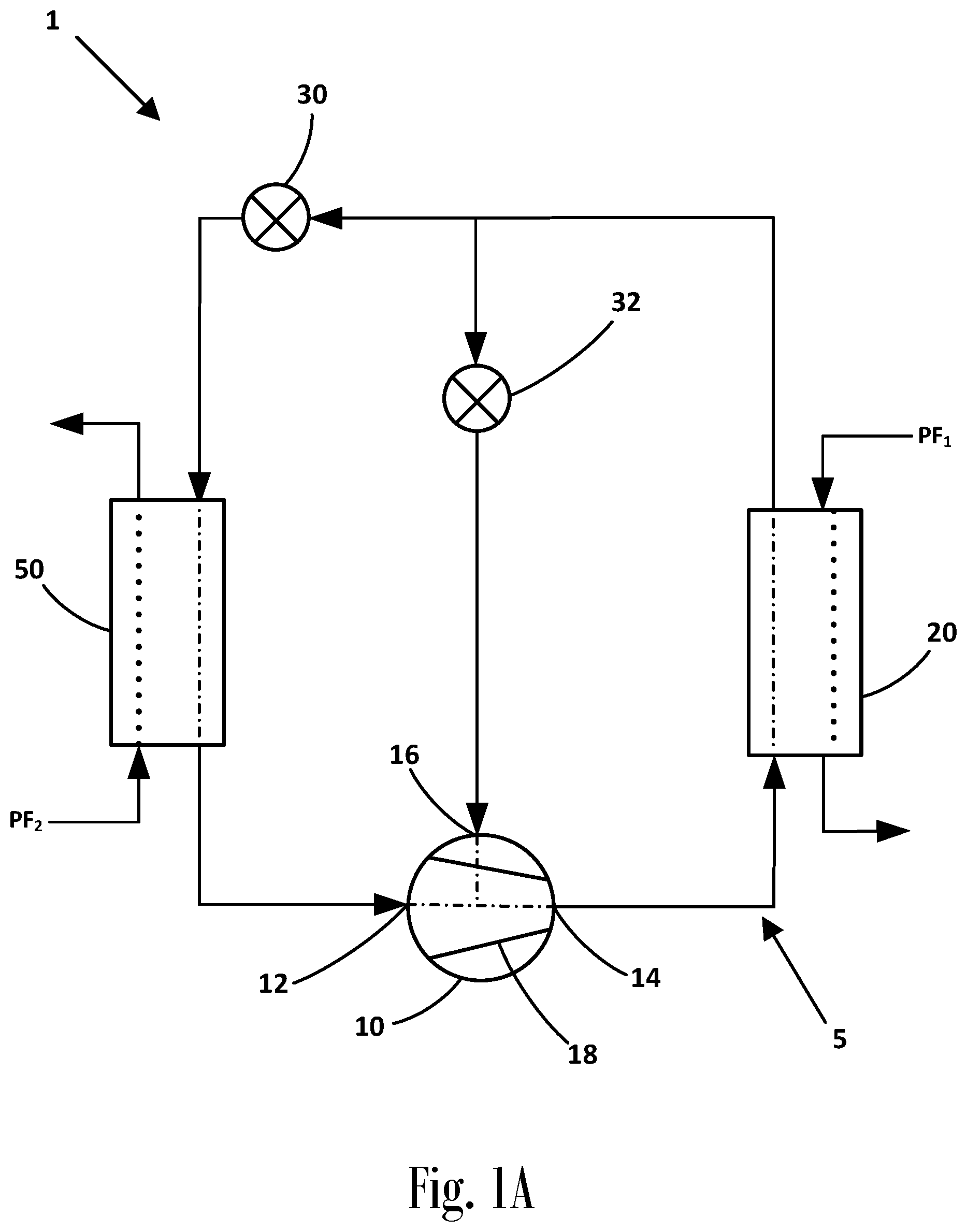 Patent US12338818 — Scroll compressor with intermediate injection — Figure 1
