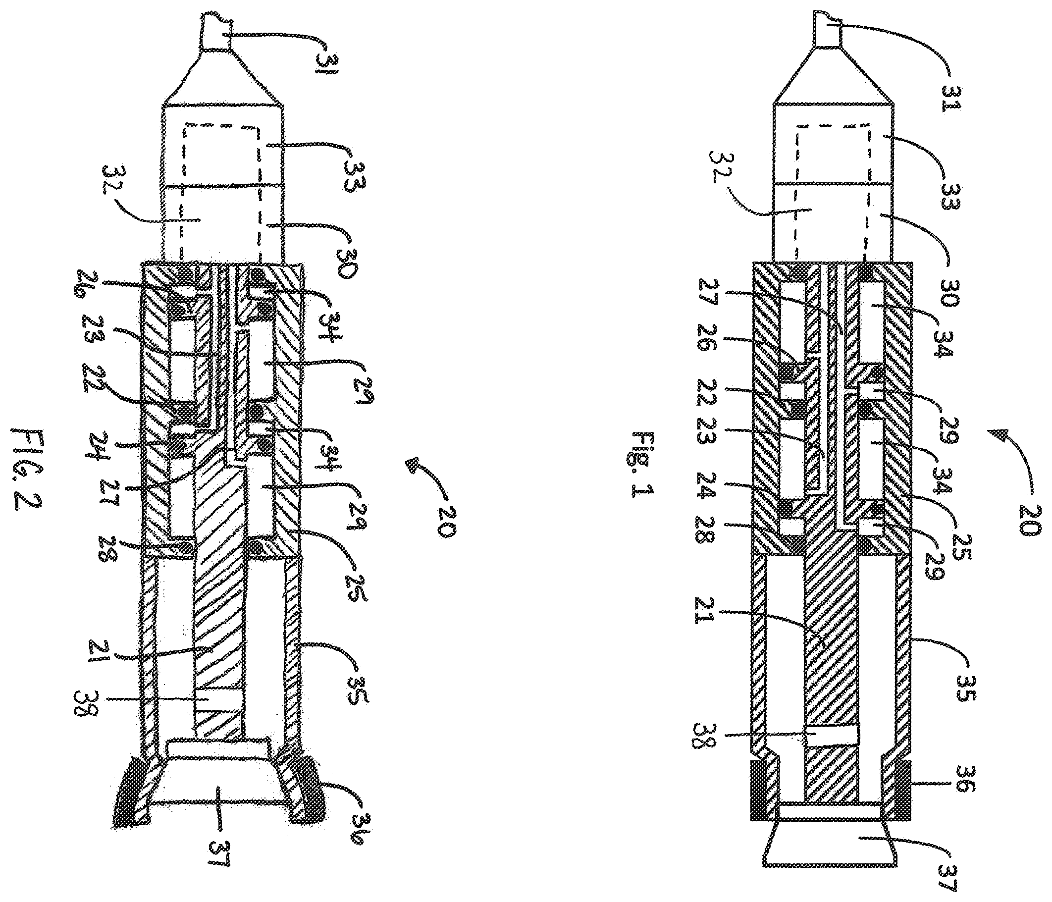 Patent US12338843 — Hydraulic thruster — Figure 1