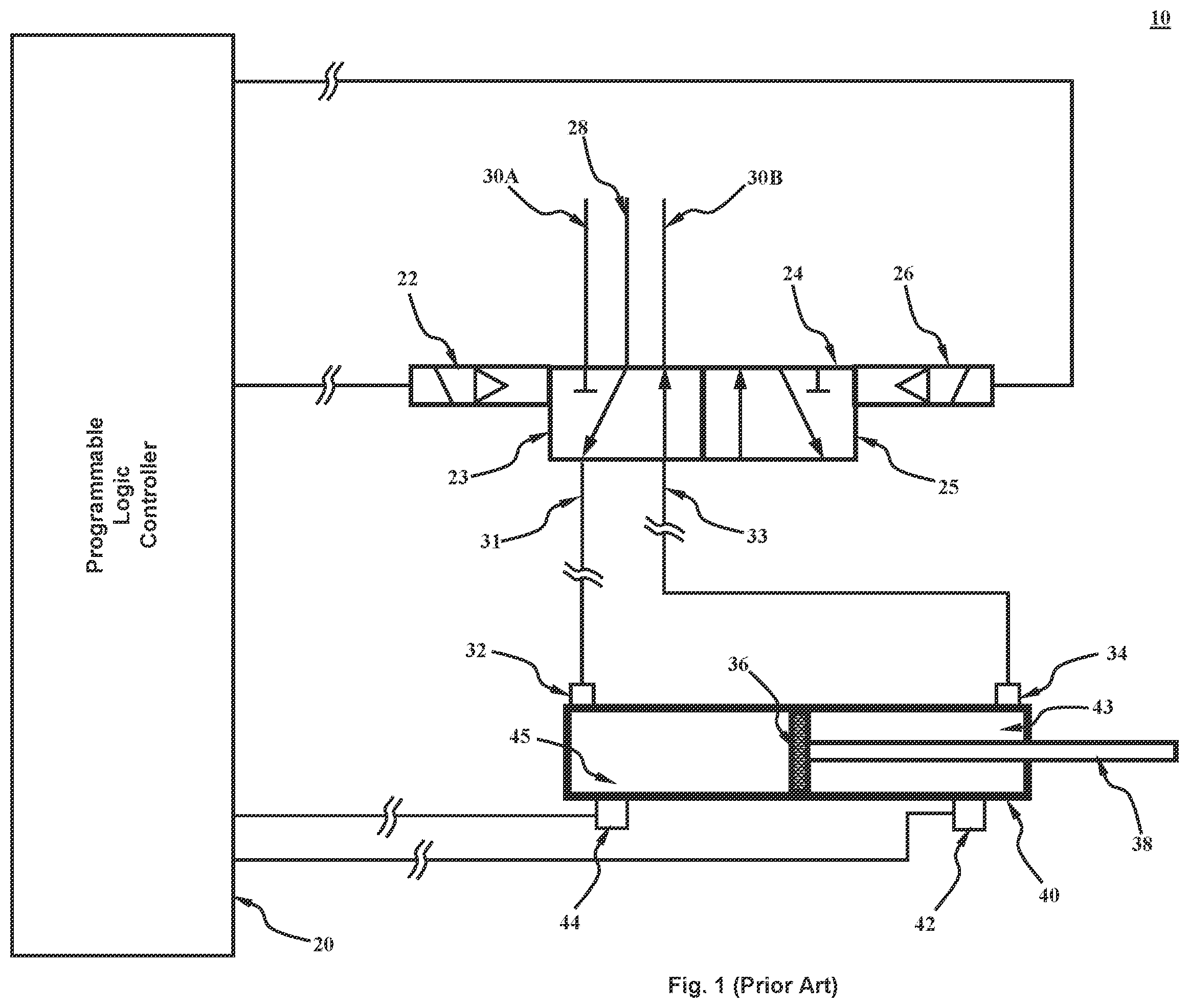 Patent US12338845 — Universal actuator valve systems and methods thereof — Figure 1