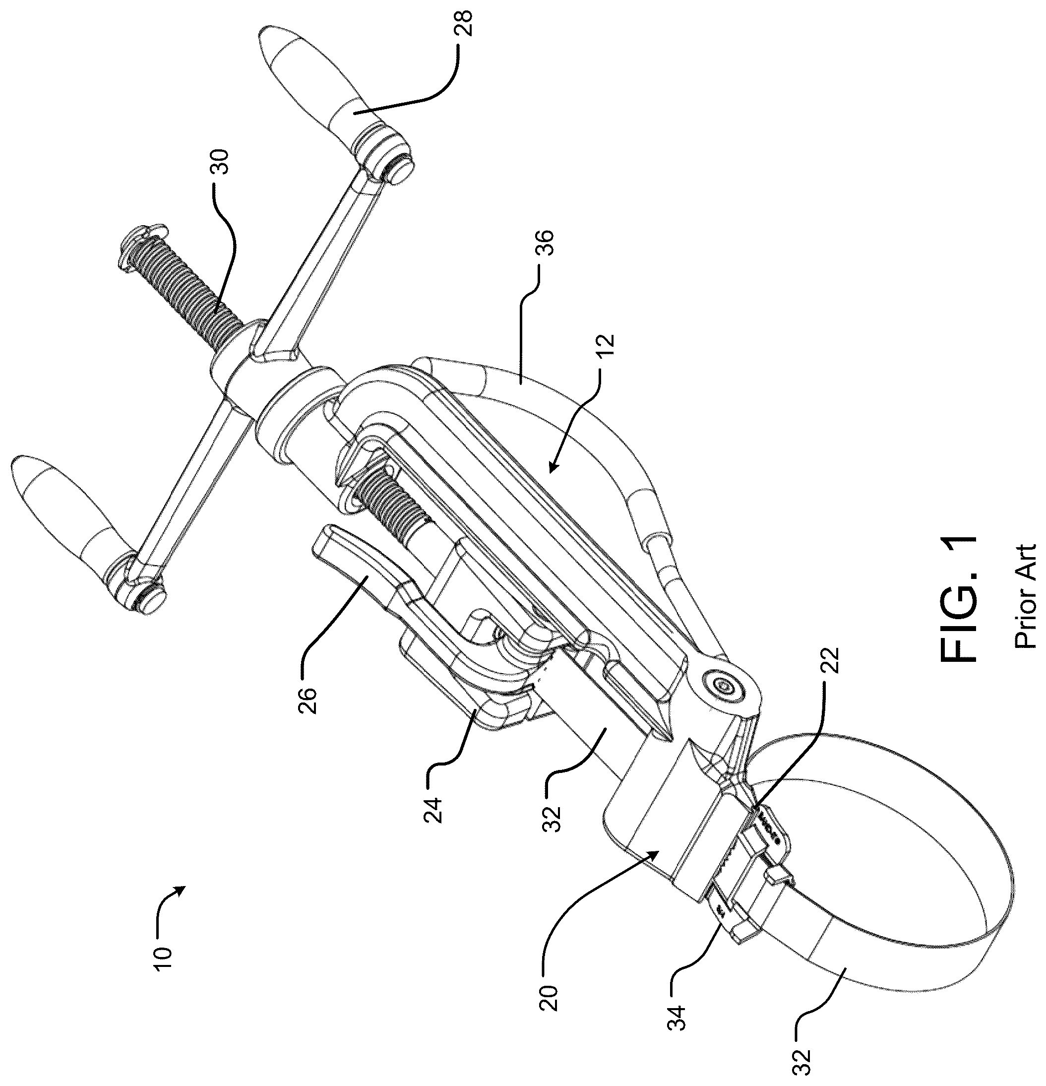 Patent US12338847 — Buckle with tension indicator — Figure 1