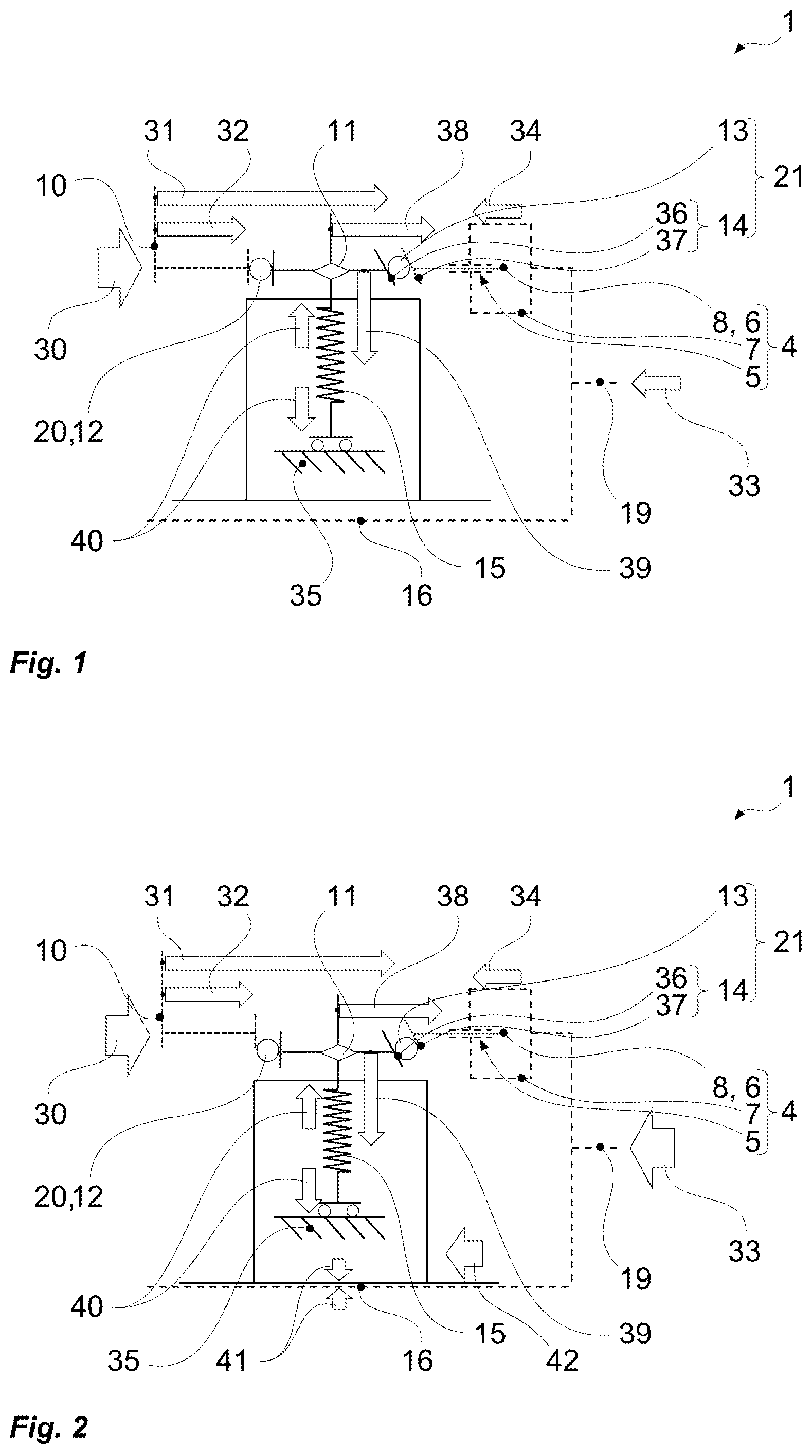 Patent US12338862 — Booster clutch with a rotational axis for a drive train — Figure 1