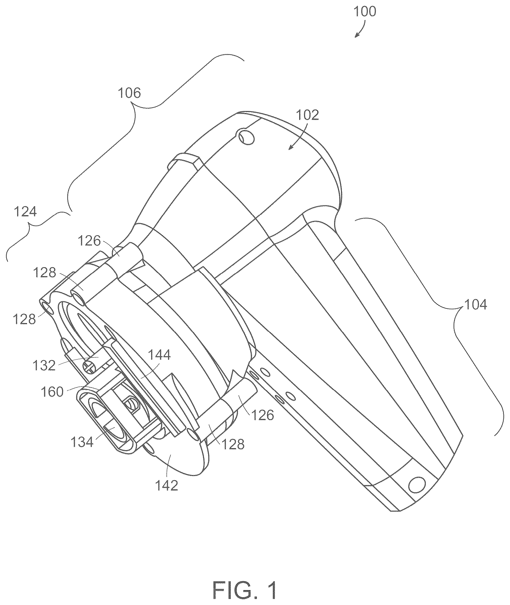 Patent US12338881 — Multi-motion appliance — Figure 1