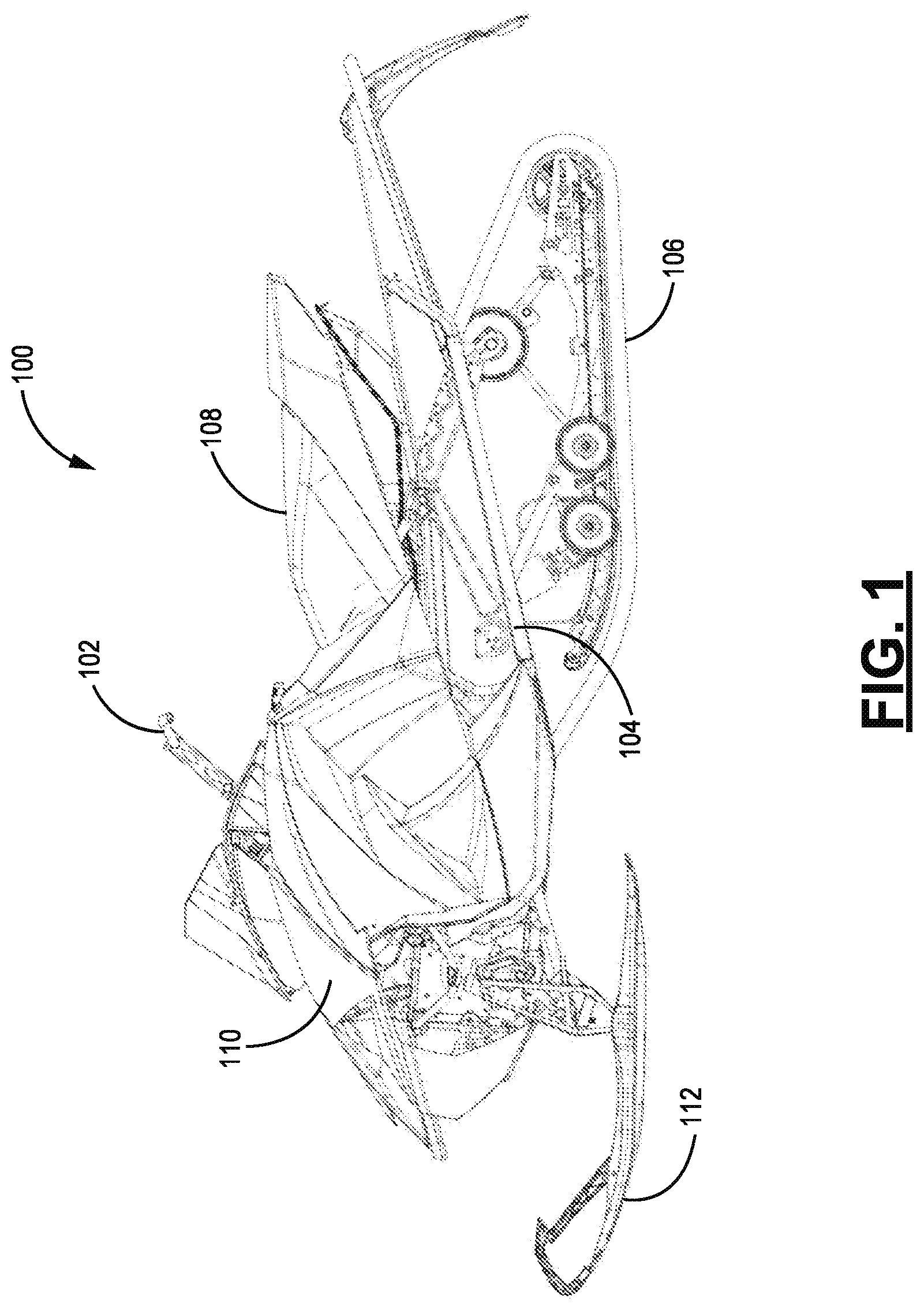 Patent US12338886 — Continuously variable transmission for recreational vehicles and related components — Figure 1