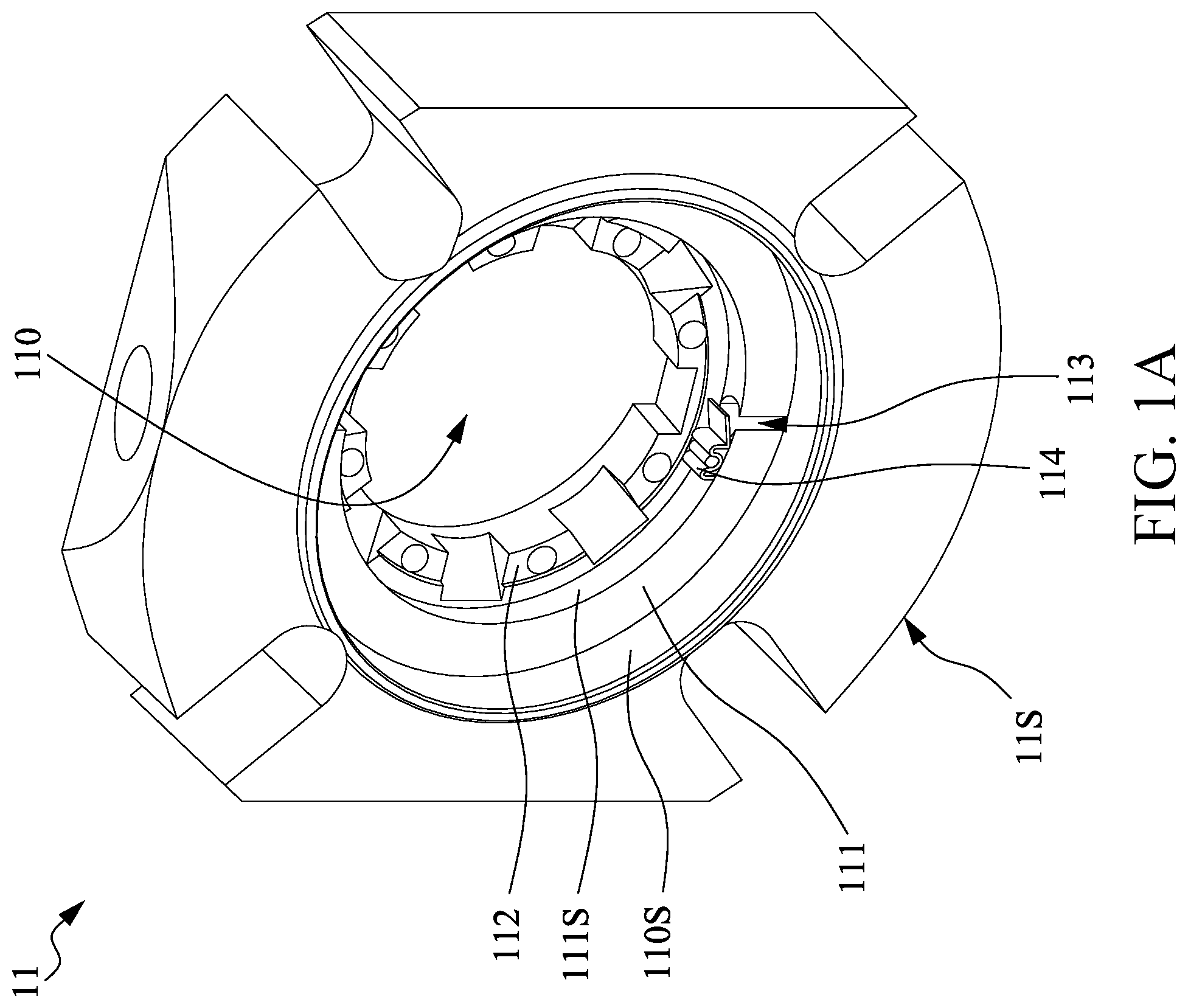 Patent US12338896 — Shaft seal device — Figure 1