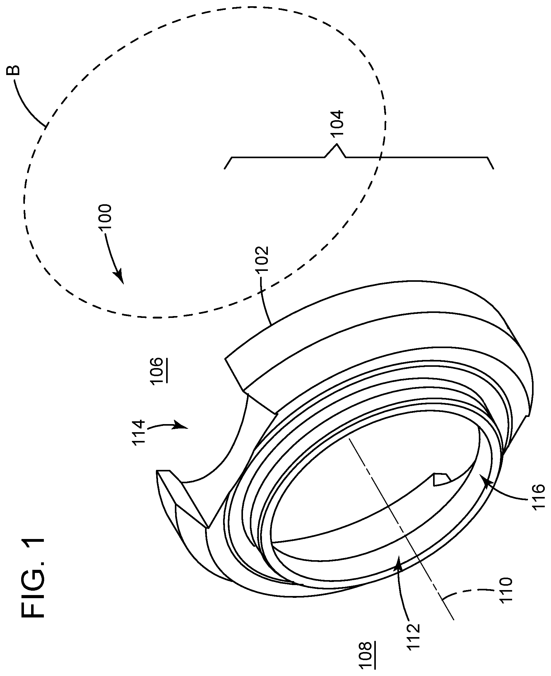 Patent US12338905 — Reducing noise in ball valves — Figure 1
