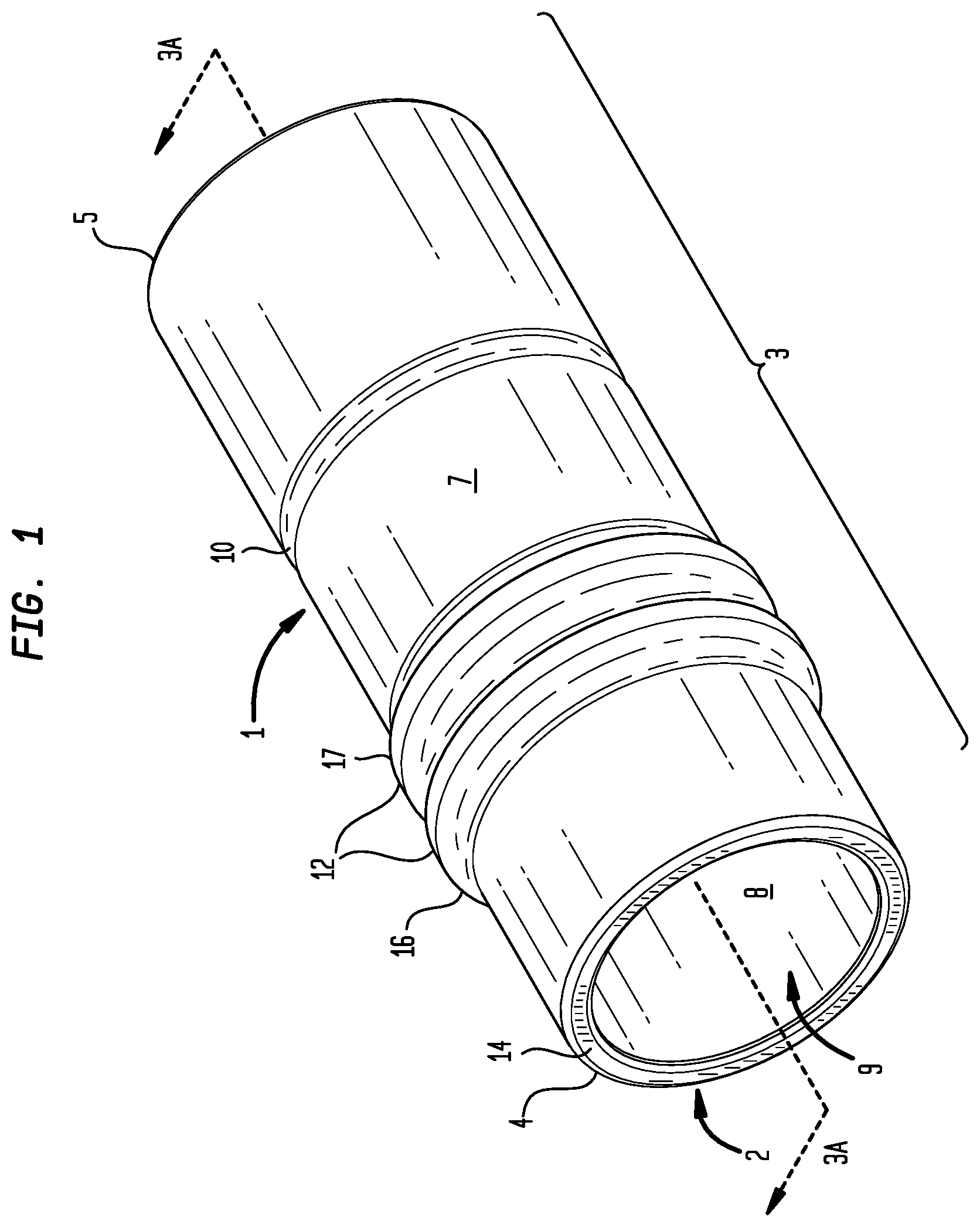 Patent US12338919 Figure 1 – Oil and gas pipe connector