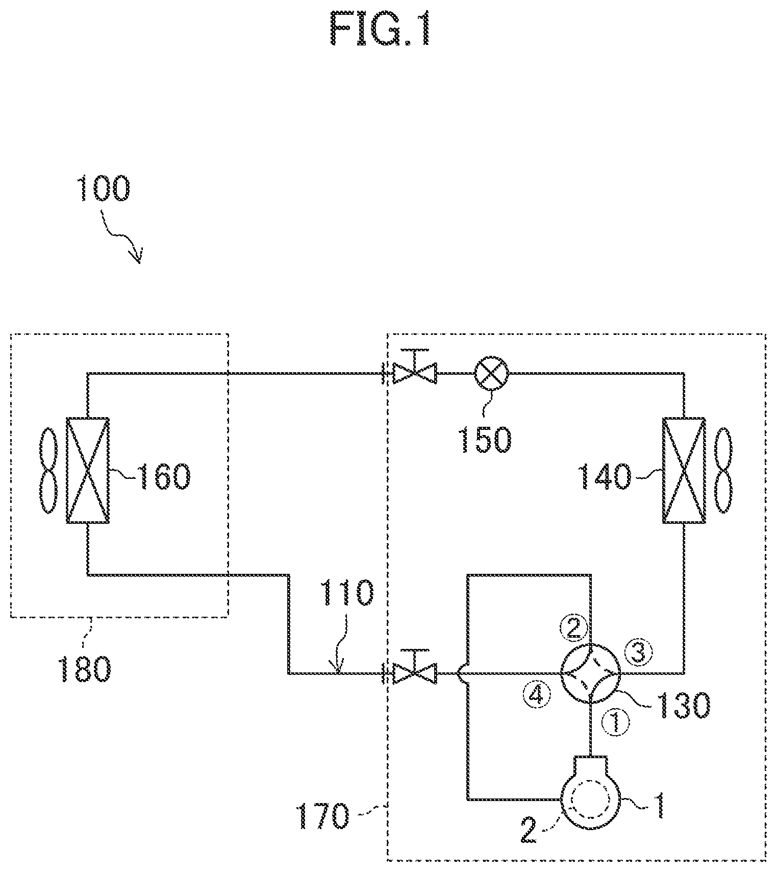 Patent US12338921 — Compressor and compressor unit — Figure 1