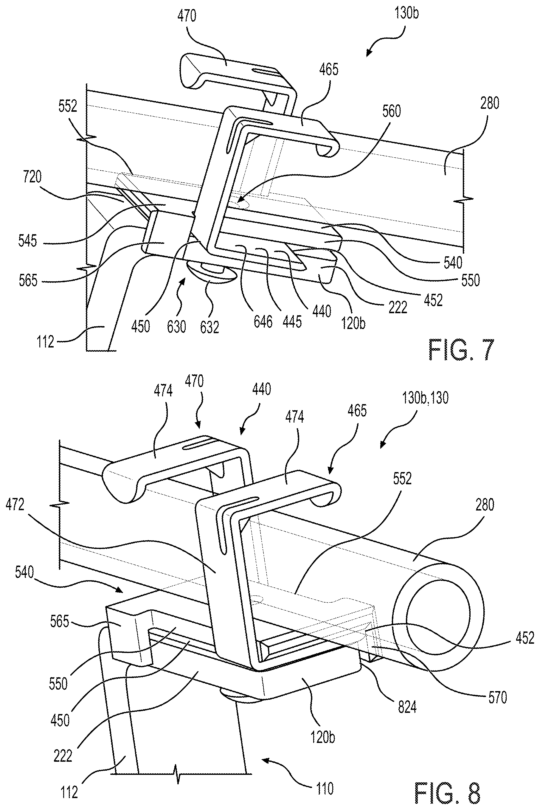 Patent US12338924 Figure 4 – Method of supporting piping on a brace pipe