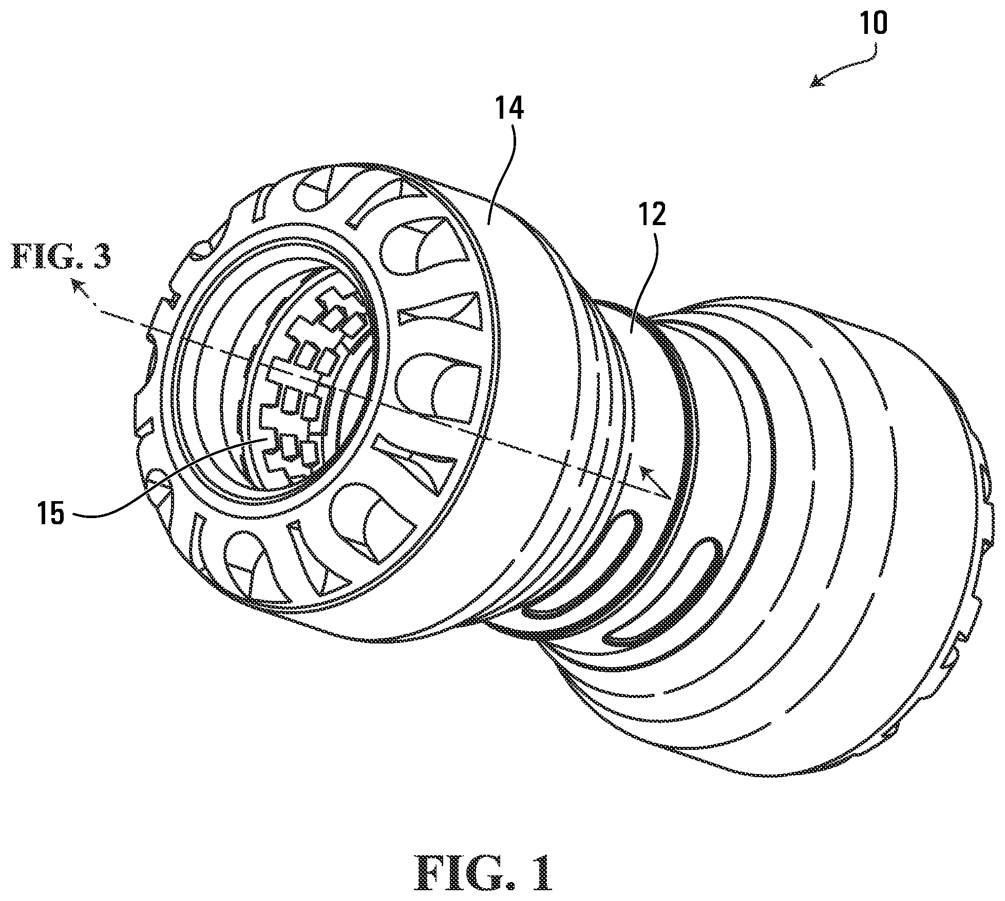 Patent US12338929 — Push fitting for metallic pipe — Figure 1