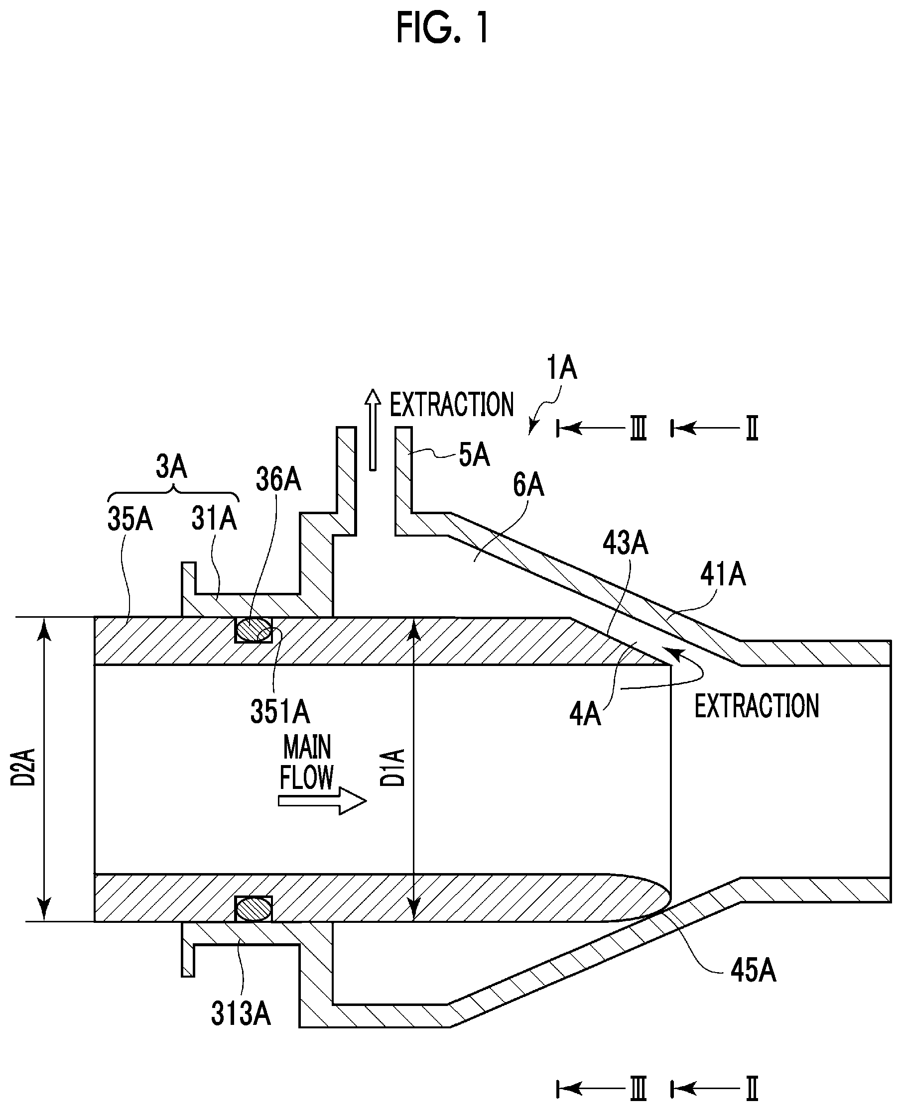Patent US12338932 Figure 1 – Pipe branching device and compressor