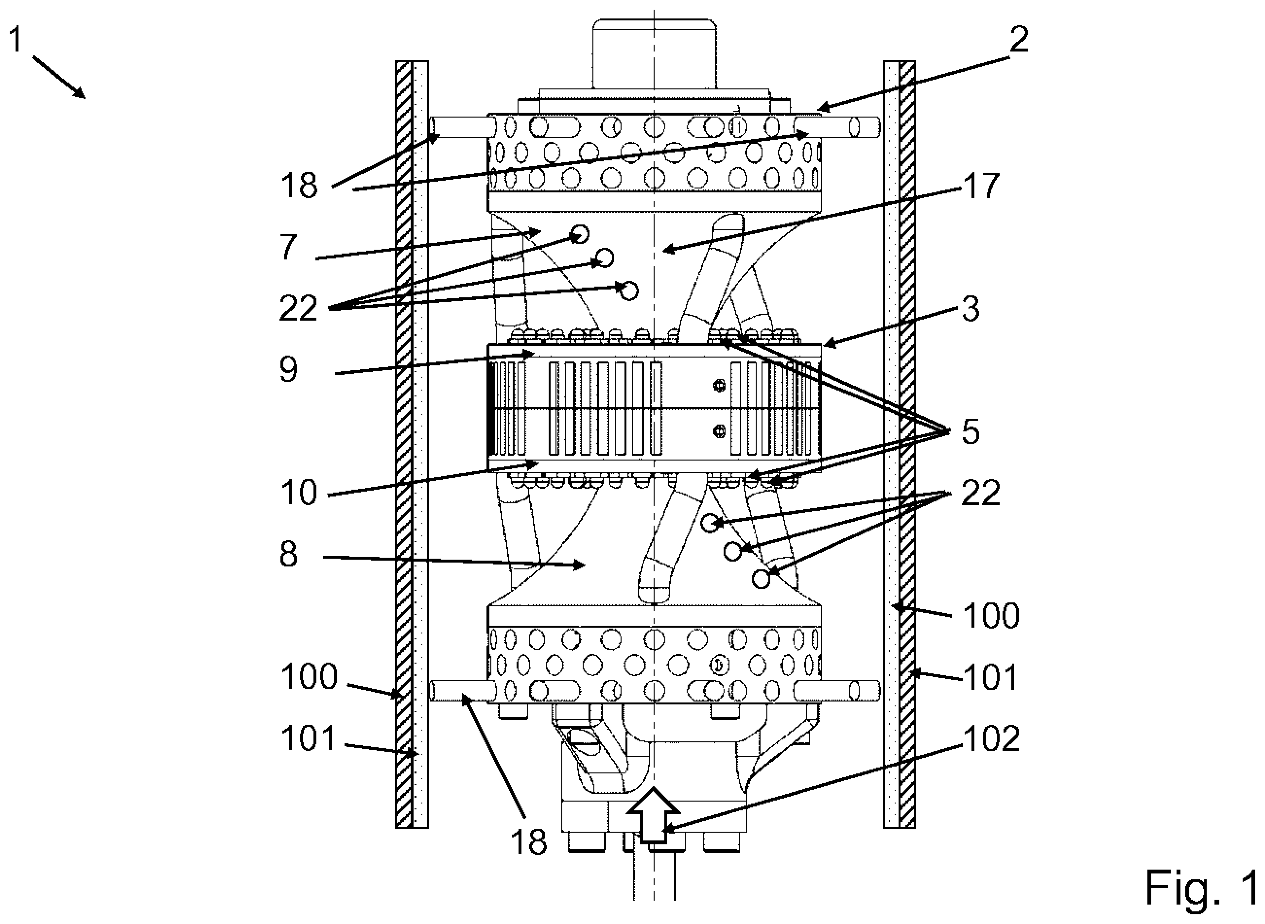 Patent US12338936 Figure 1 – LED UV system for pipe rehabilitation