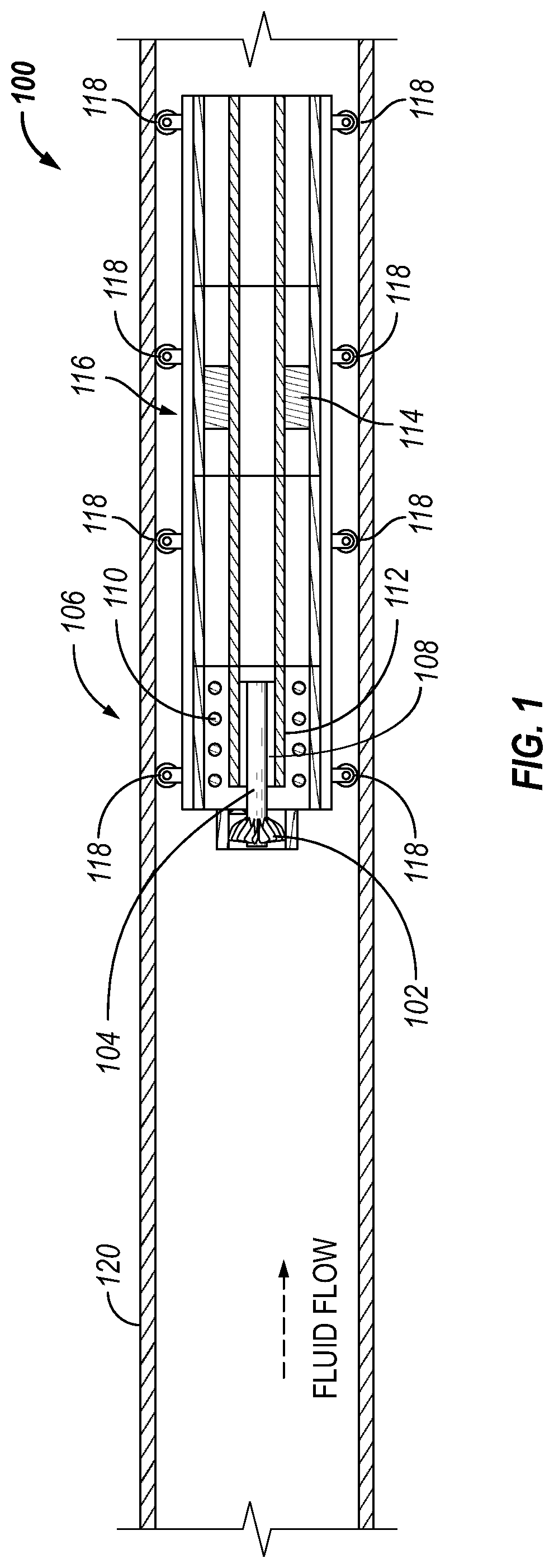 Patent US12338938 — Operating a pipeline inspection gauge — Figure 1