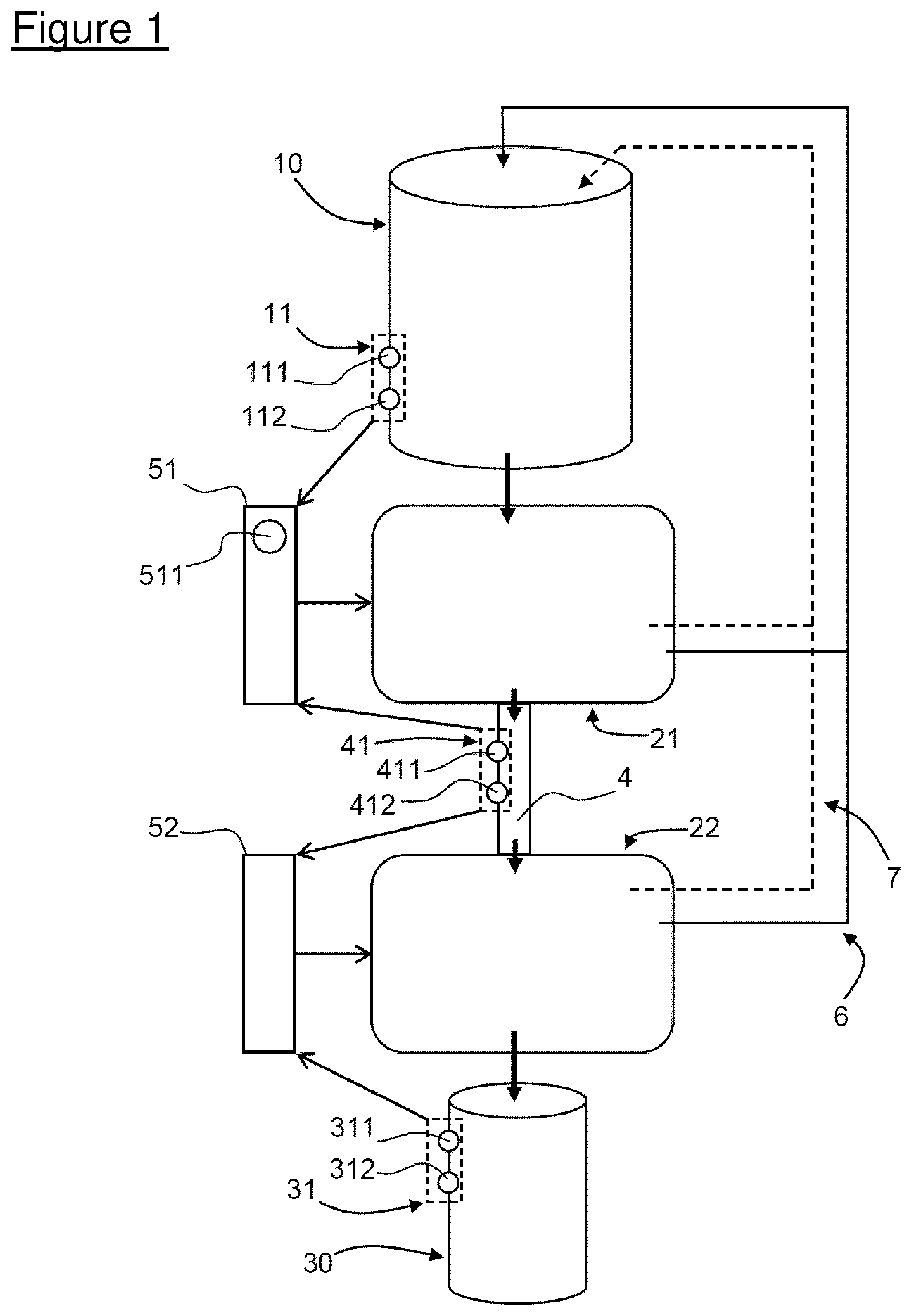 Patent US12338957 Figure 1 – Cryogenic hydrogen transfer process and system