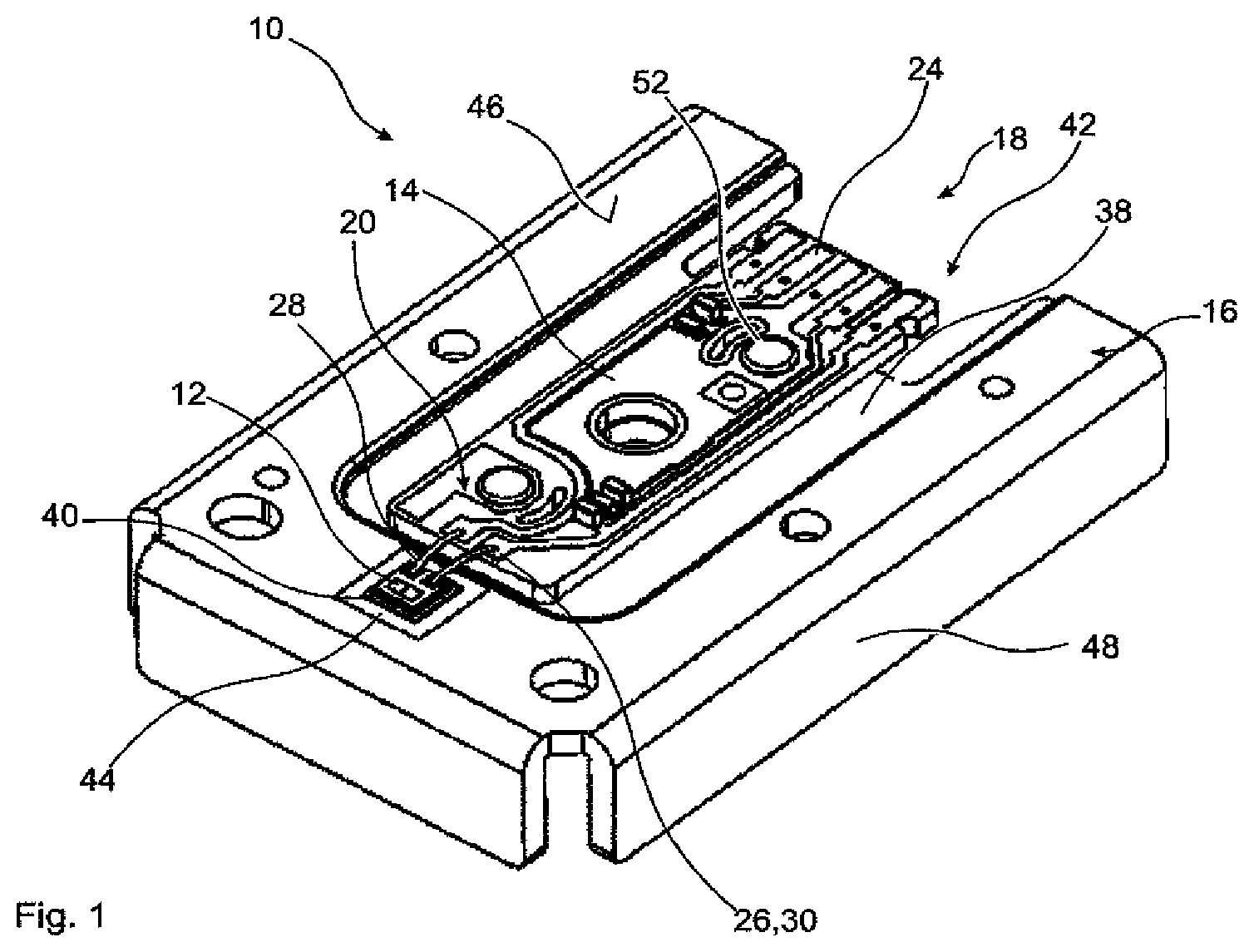 Patent US12338963 — Light module and vehicle light — Figure 1
