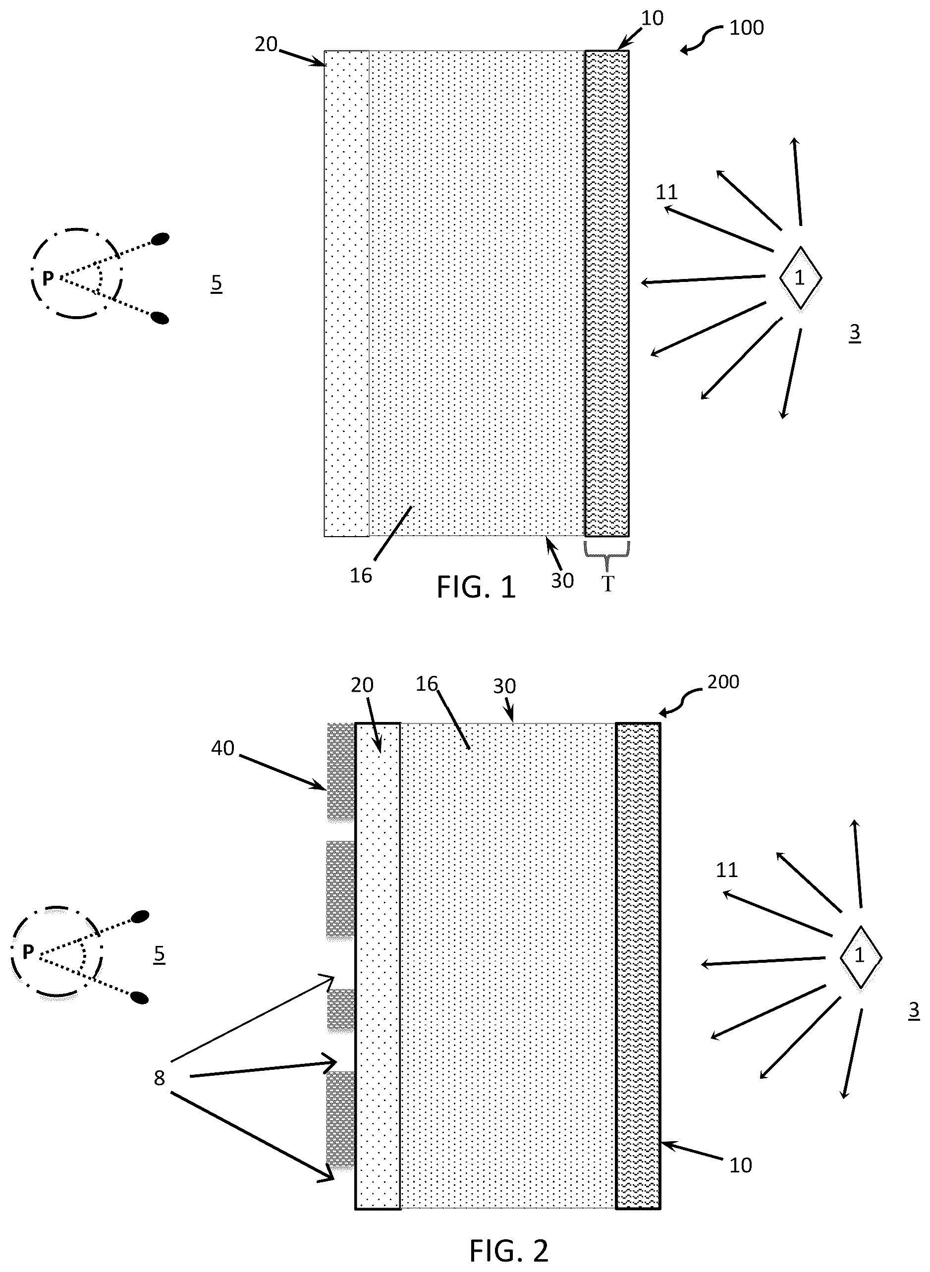 Patent US12338965 — Enhanced diffusive lighting and pattern effects over automotive surface panels — Figure 1
