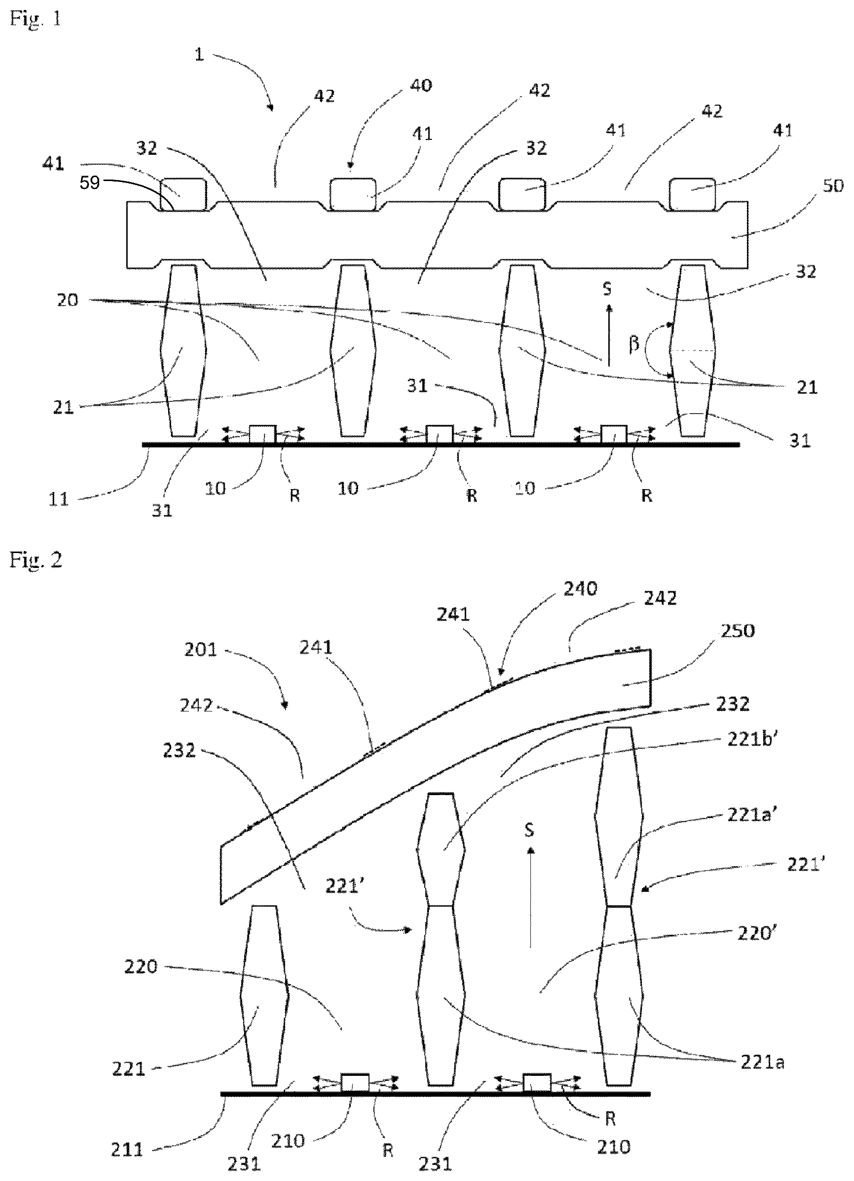 Patent US12338966 — Light-emitting motor-vehicle module — Figure 1