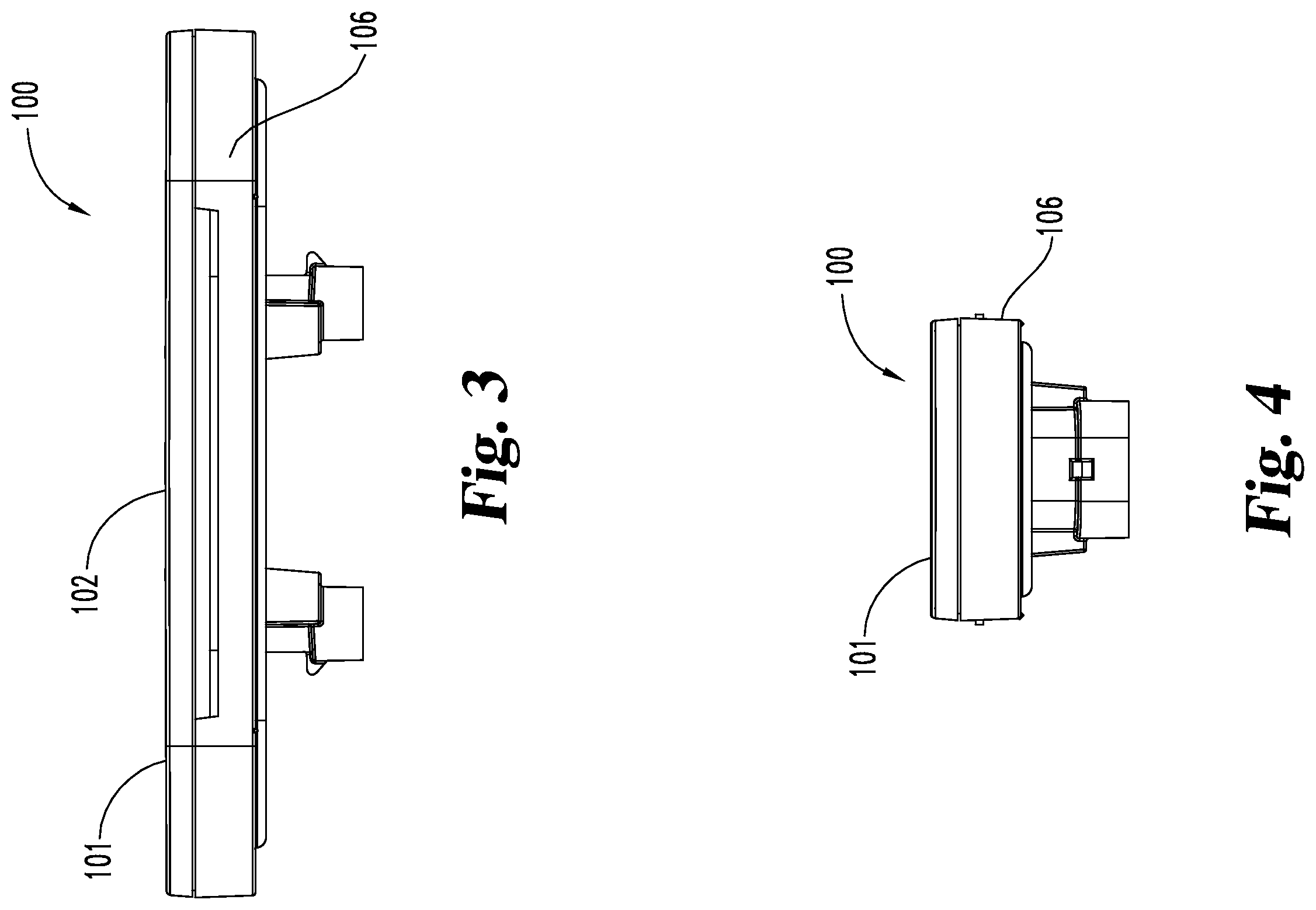 Patent US12338969 Figure 2 – Multi-colored vehicle rear lamp
