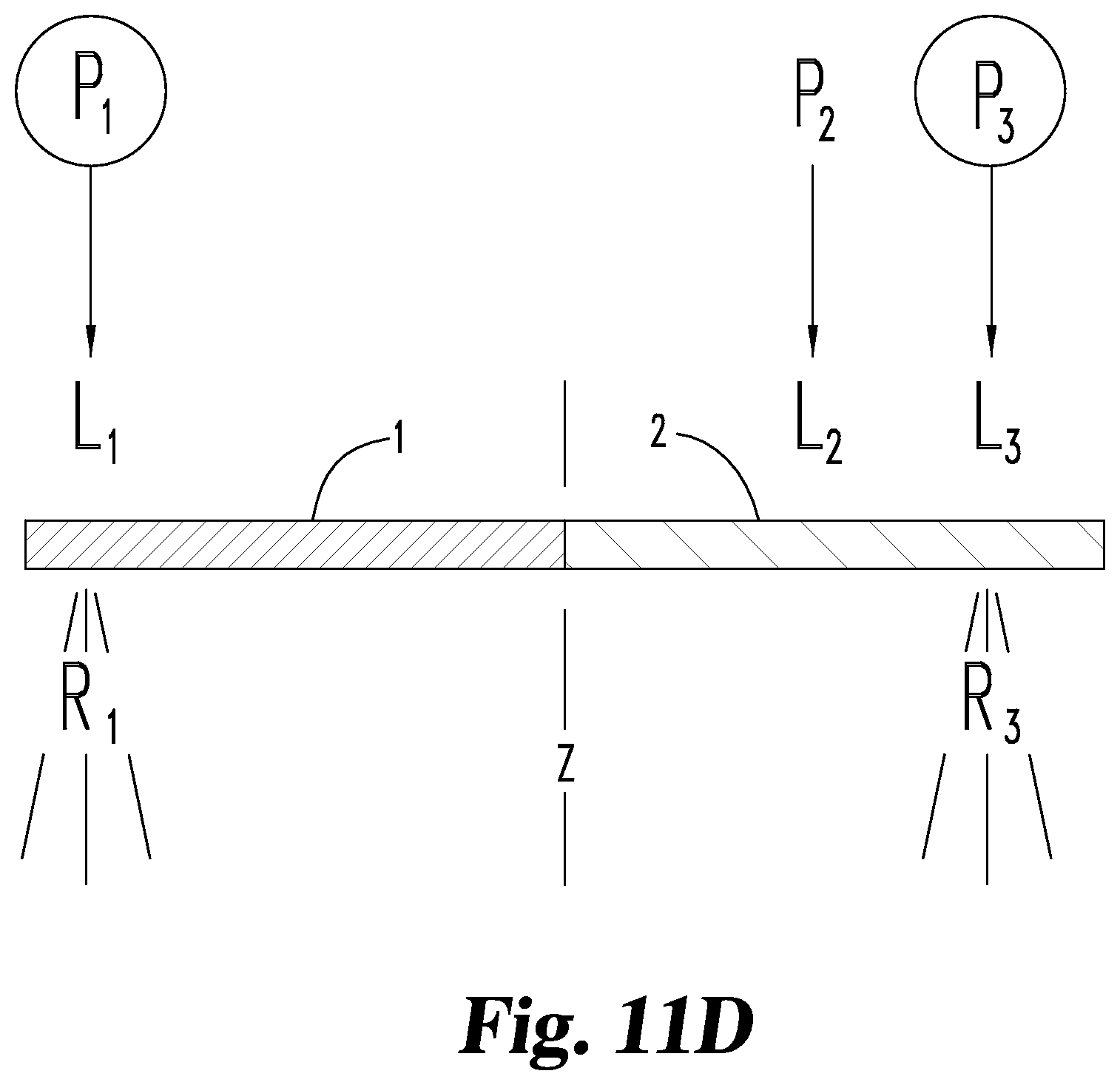 Patent US12338969 Figure 11 – Multi-colored vehicle rear lamp