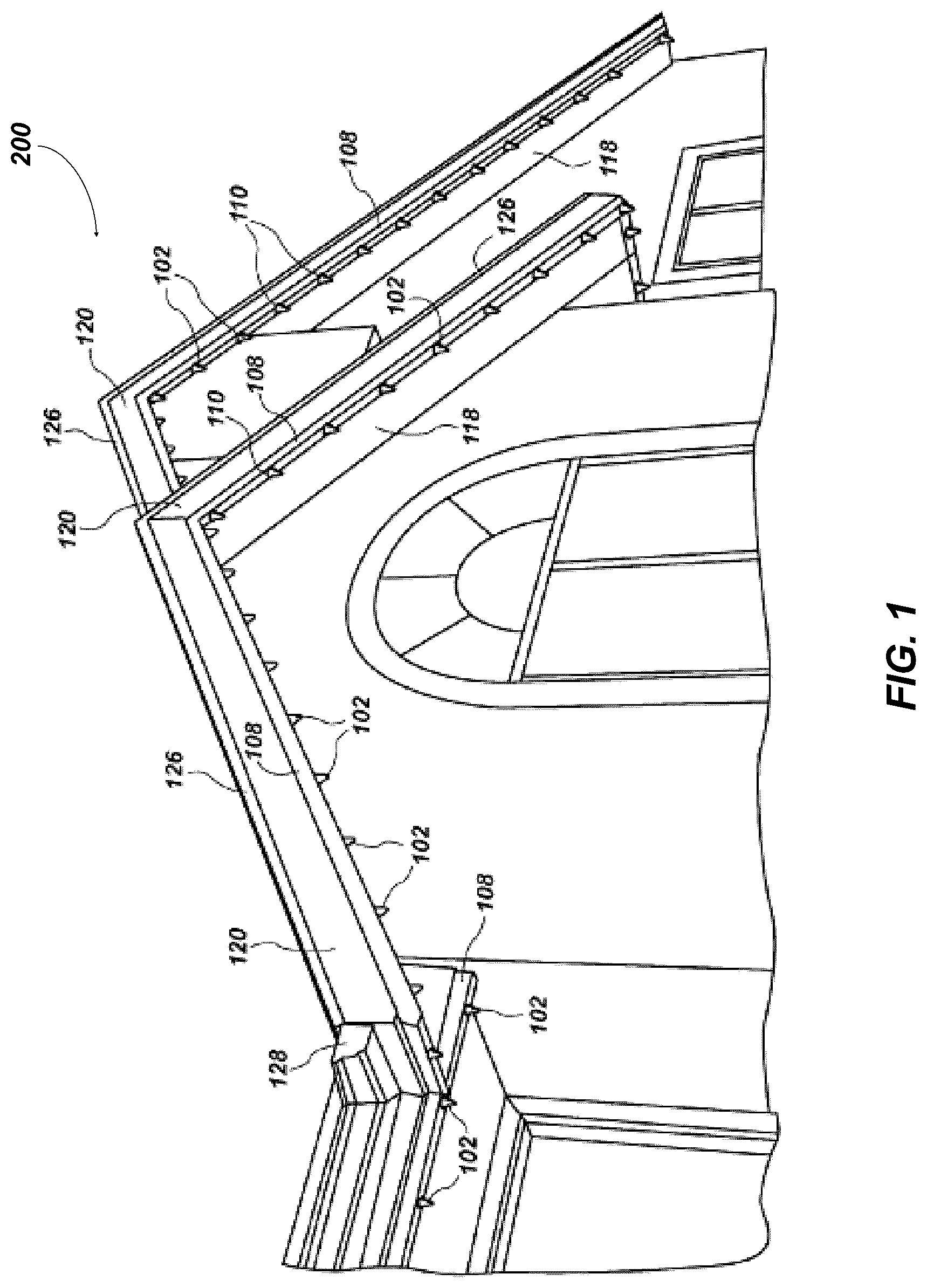 Patent US12338978 — Track lighting system and luminaire with multiple LEDs — Figure 1