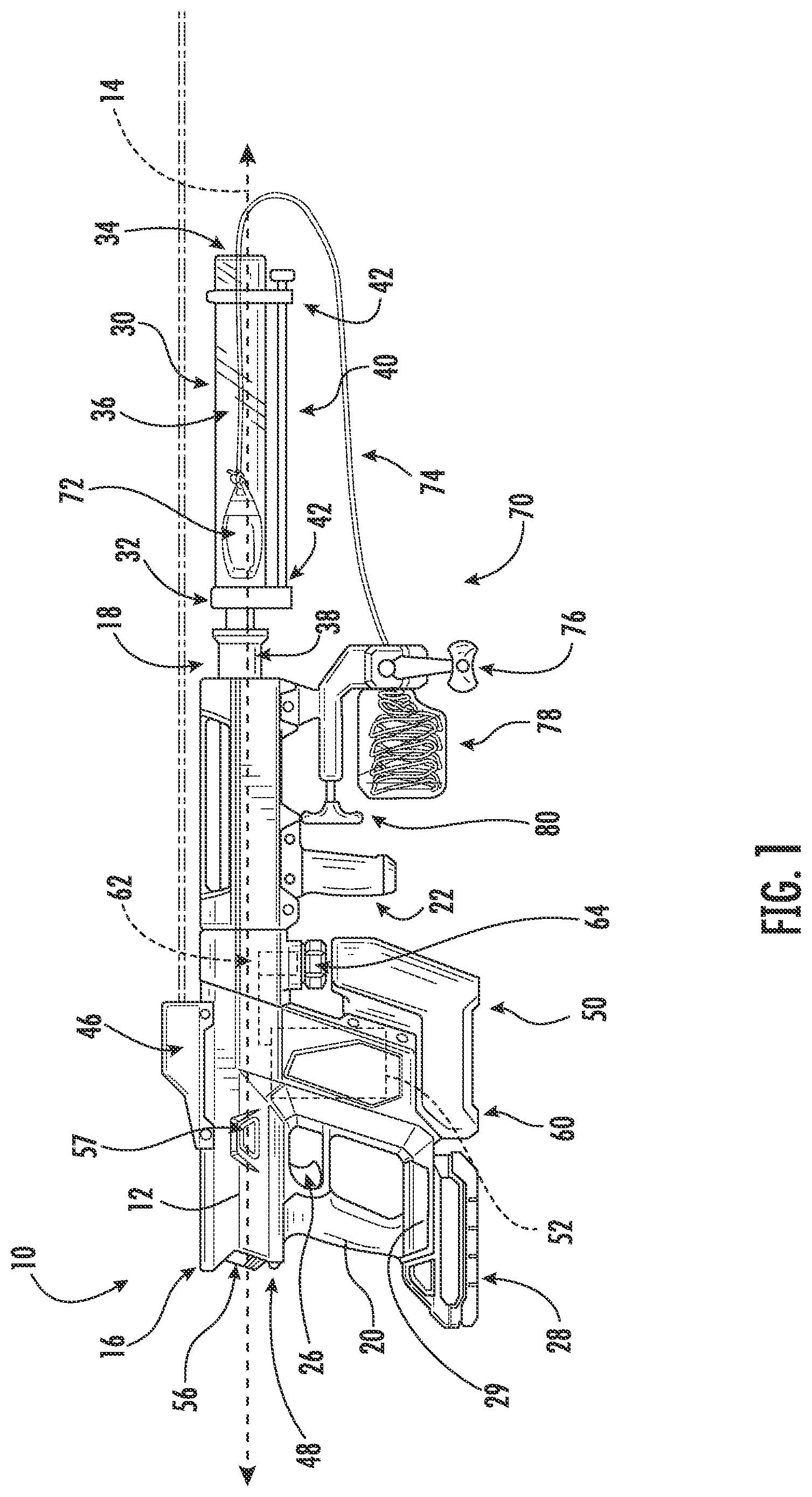 Patent US12339089 Figure 1 – Line launchers