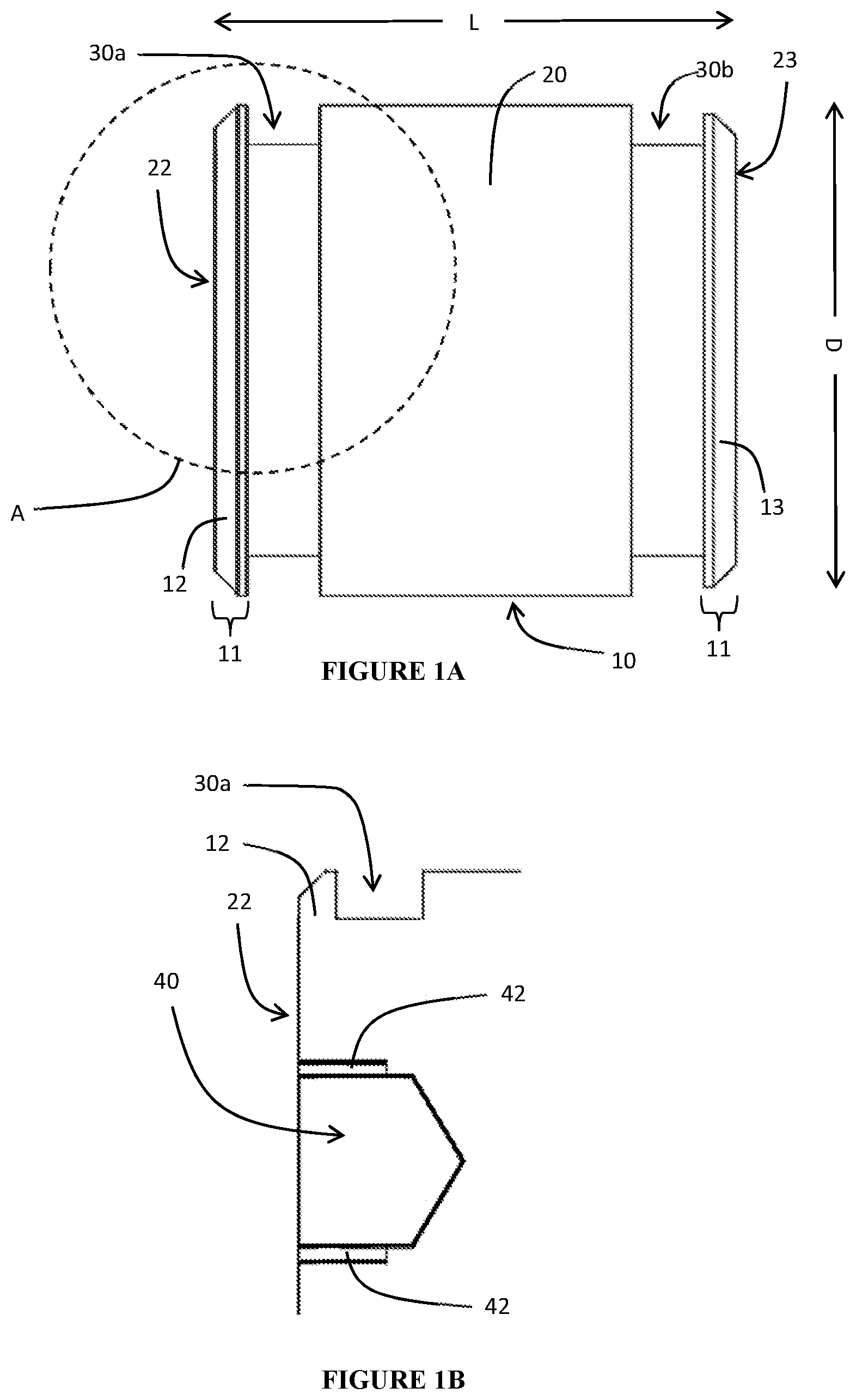 Patent US12339107 — Metallic, non-leaded projectile for muzzle-loading firearms and methods of making and using the same — Figure 1