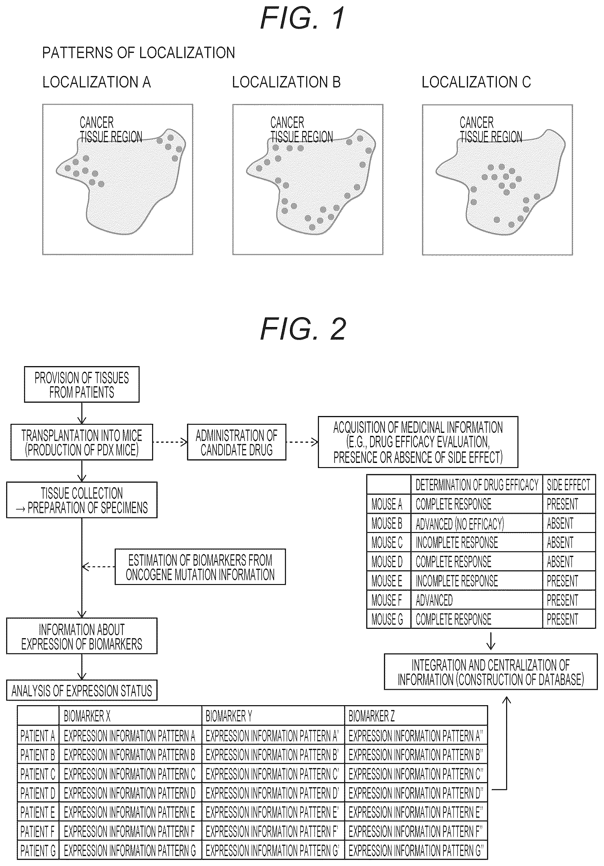 Patent US12339285 — Method for estimating therapeutic efficacy — Figure 1