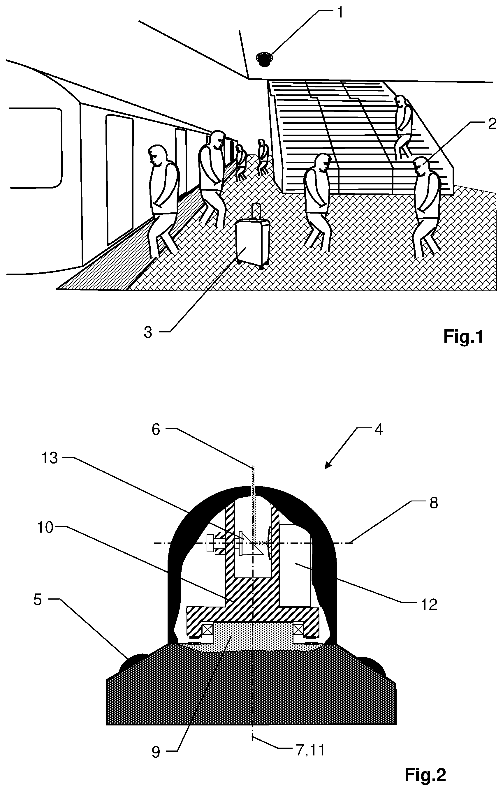 Patent US12339364 Figure 1 – Reality capture device with different climate zones for cooling