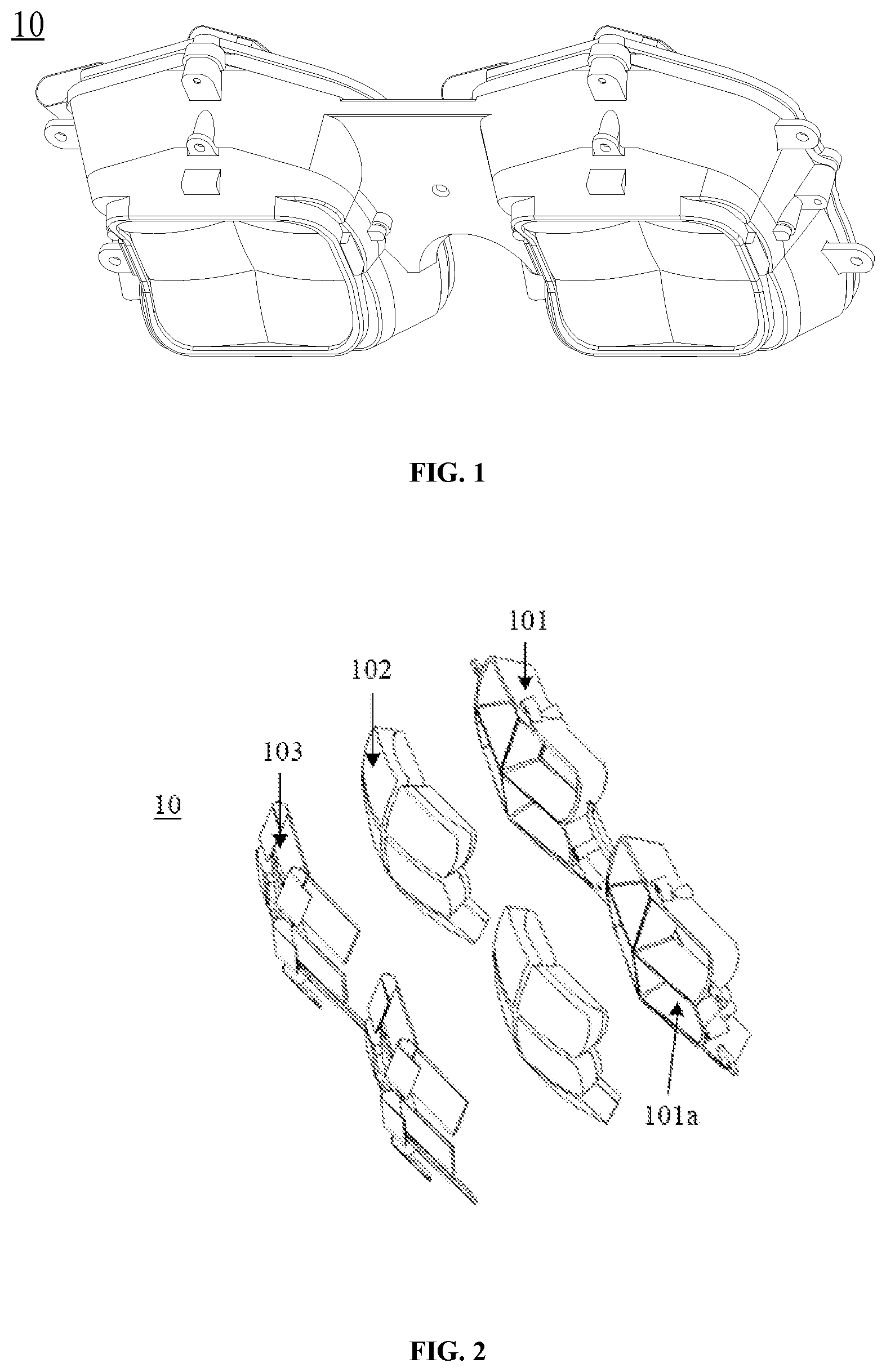 Patent US12339467 Figure 1 – Display assembly, method for assembling same, and wearable display device