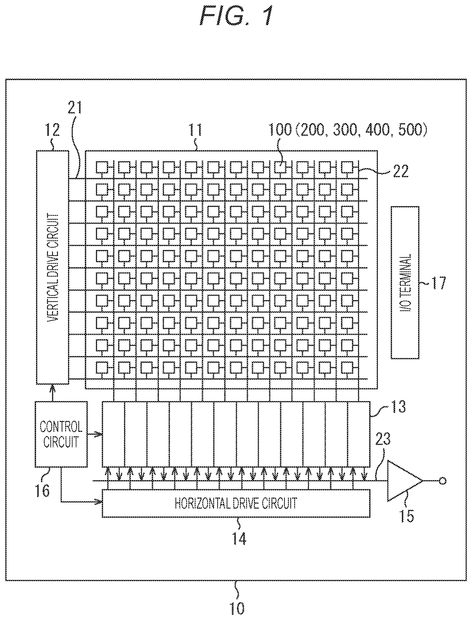 Patent US12339475 — Solid-state imaging apparatus and electronic apparatus — Figure 1