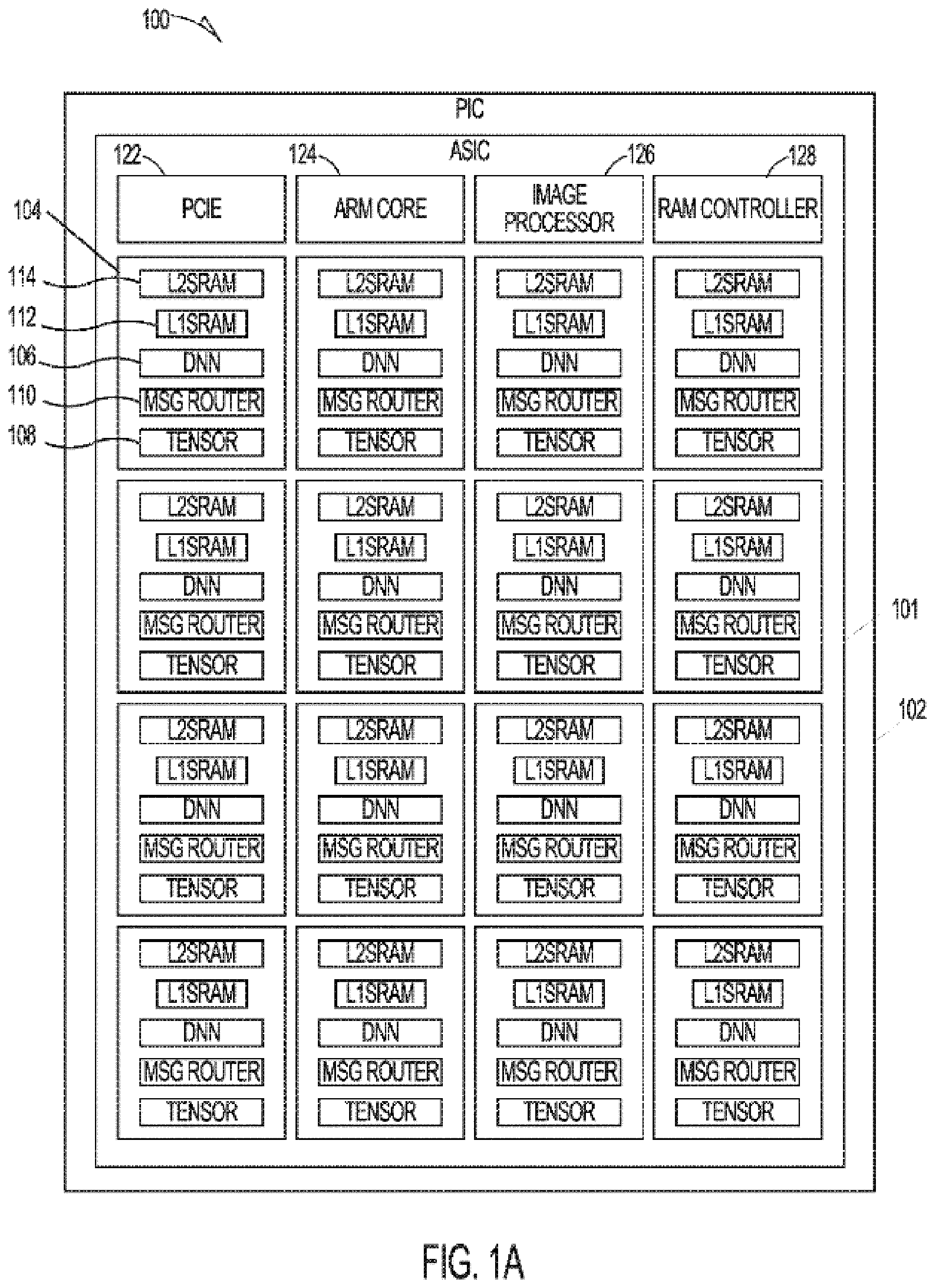 Patent US12339492 — Electro-photonic network for machine learning — Figure 1
