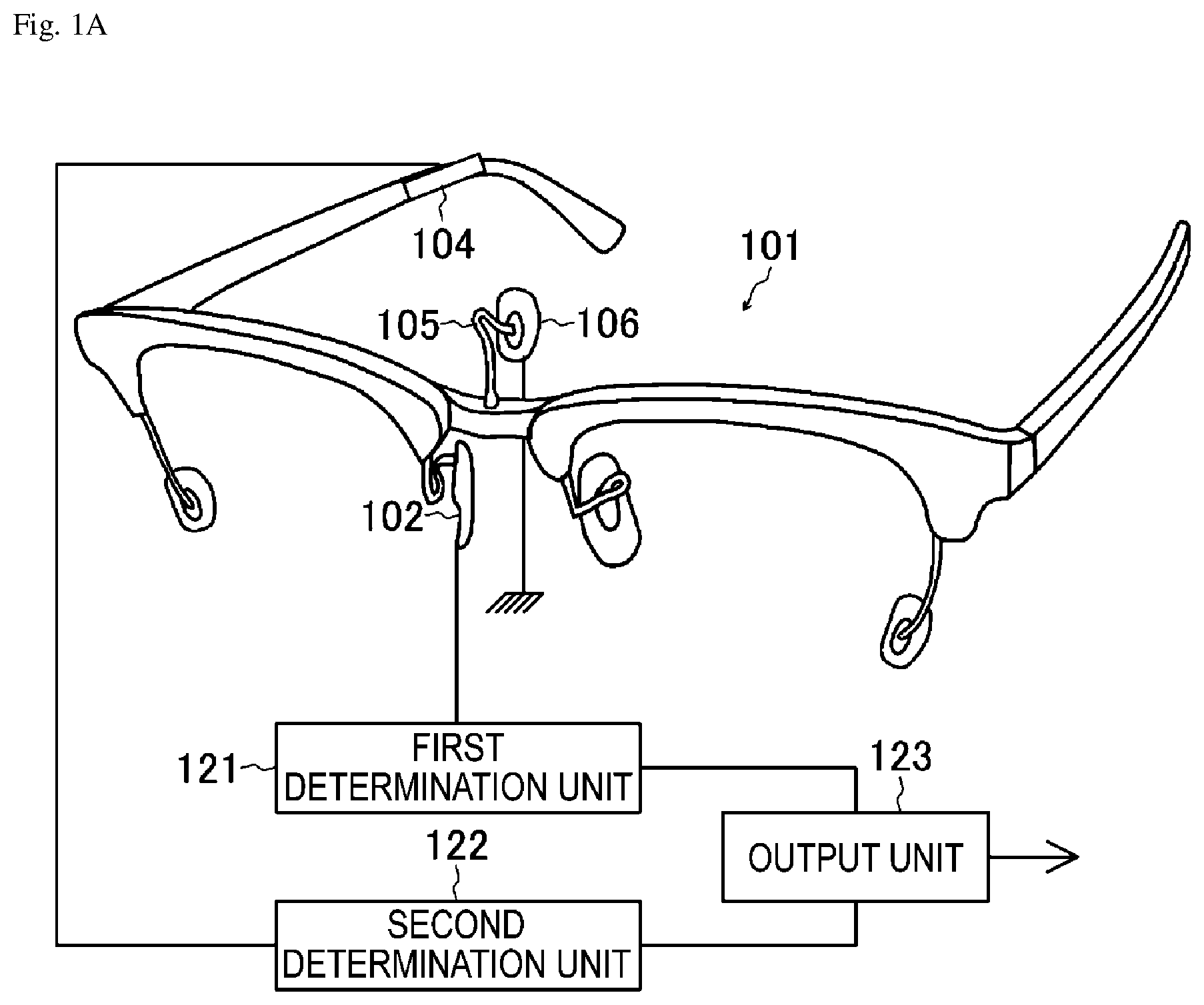 Patent US12339522 — Information input device — Figure 1