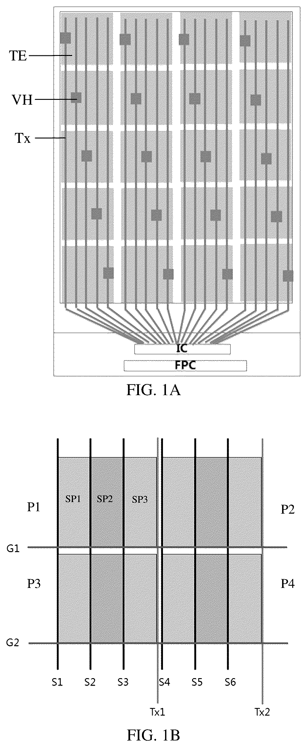 Patent US12339549 — Array substrate and touch display device — Figure 1