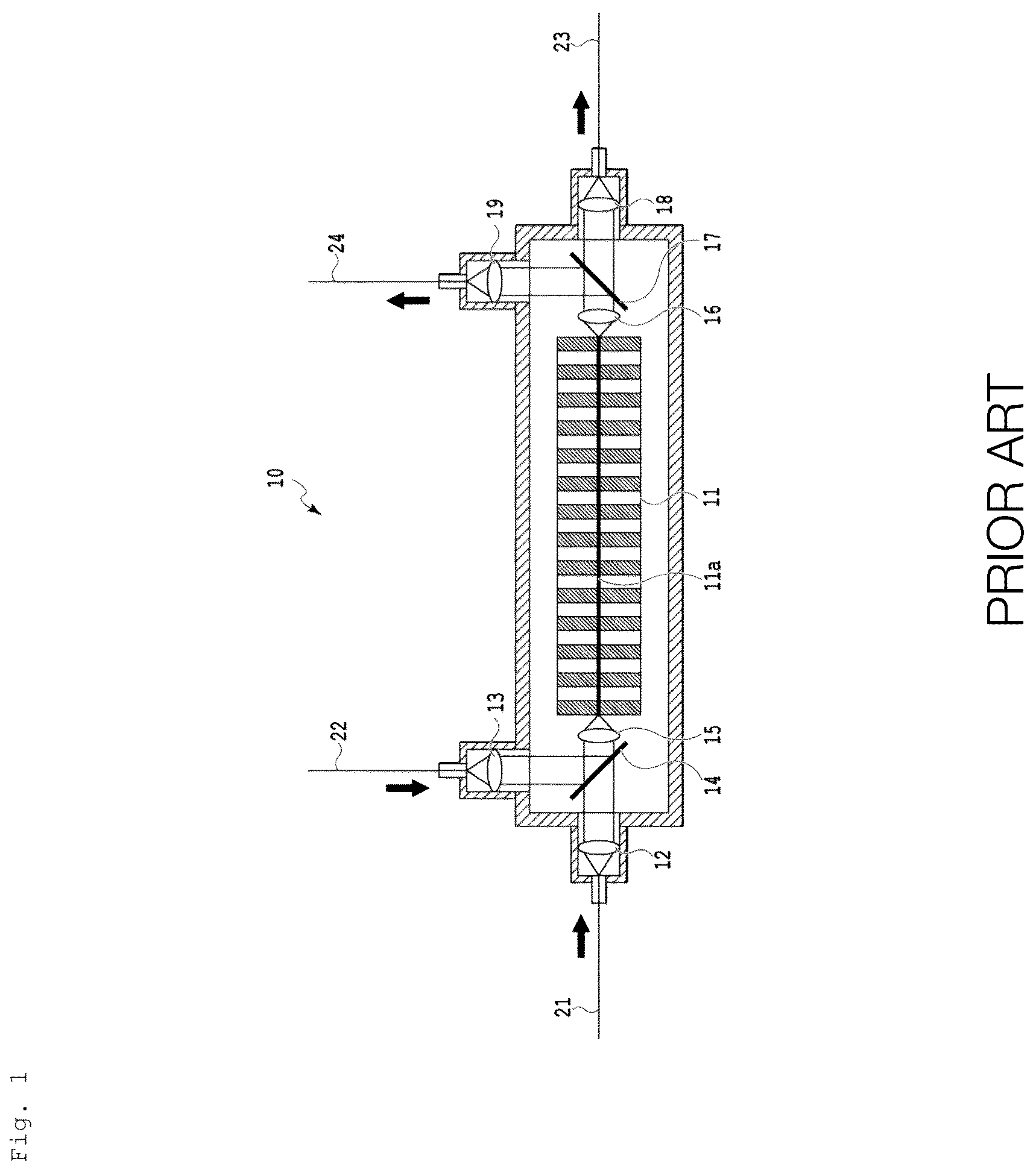 Patent US12339564 — Wavelength conversion apparatus — Figure 1