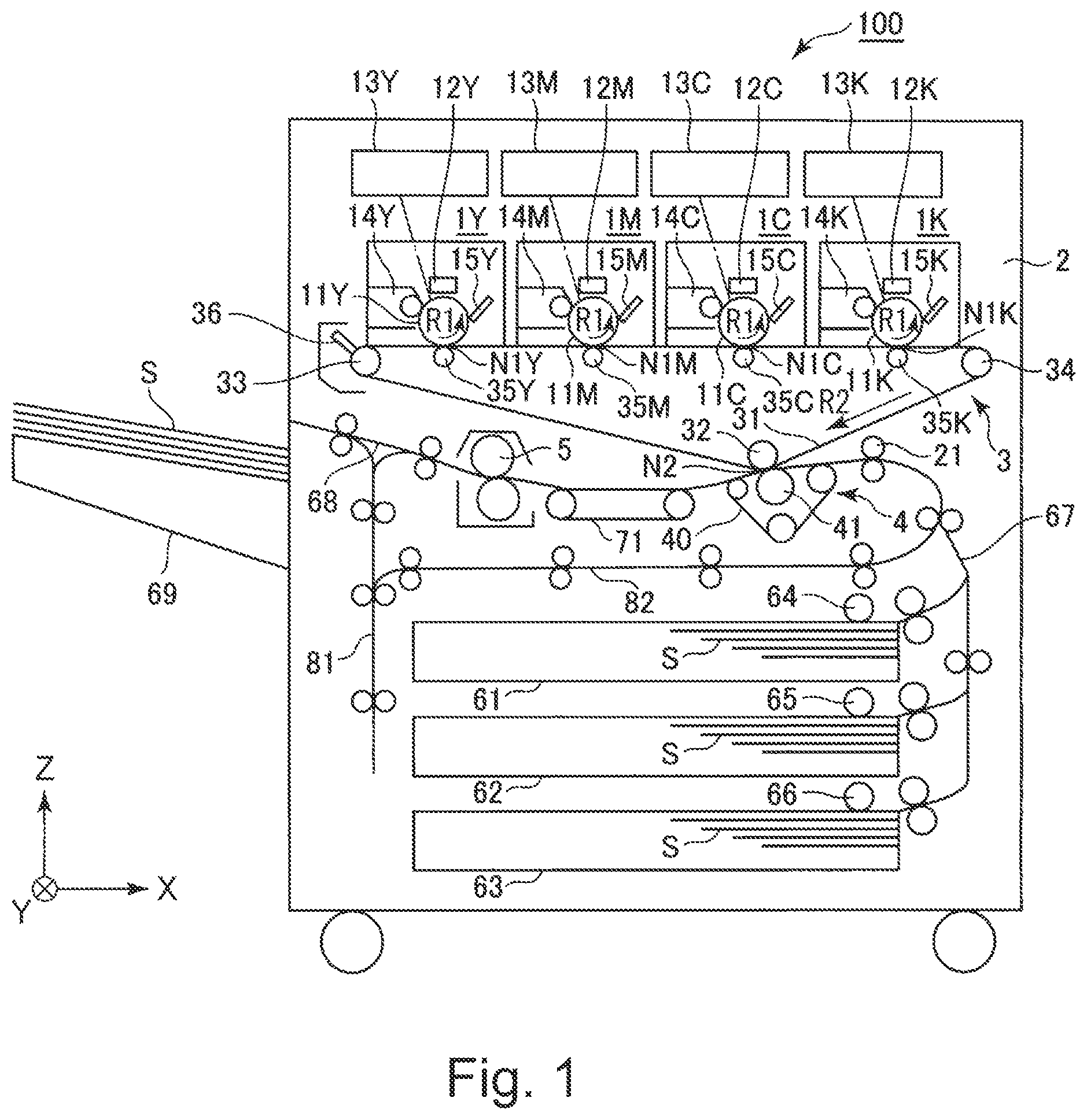 Patent US12339602 — Image forming apparatus — Figure 1