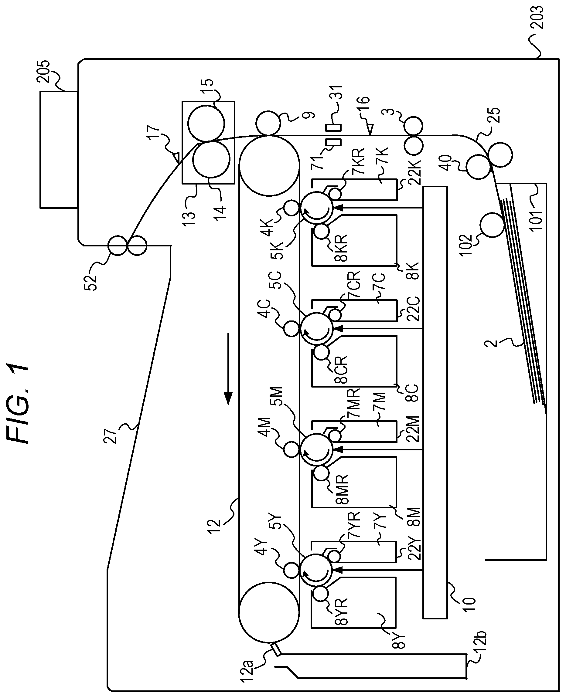 Patent US12339607 — Image forming apparatus — Figure 1