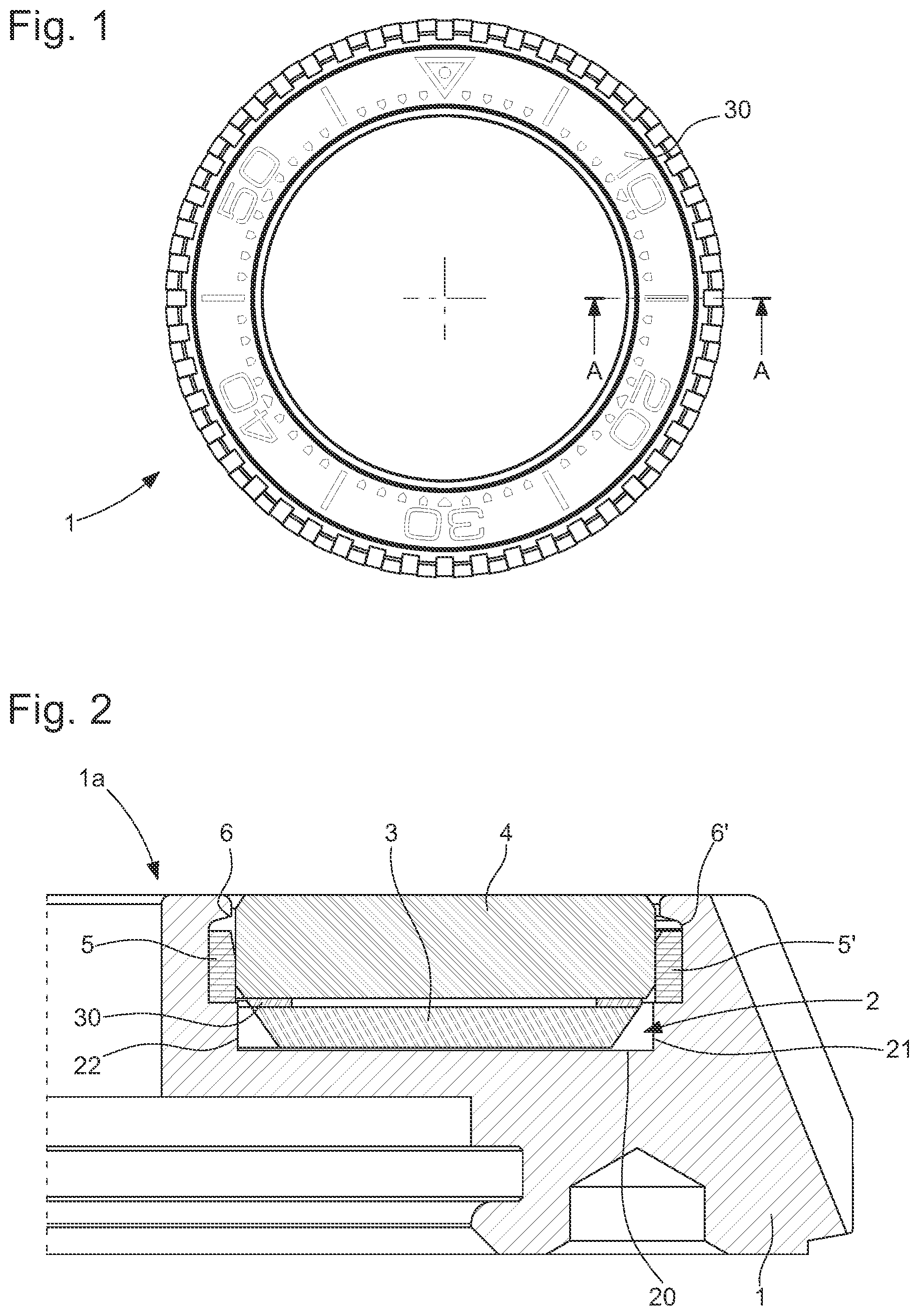 Patent US12339626 — Bezel for a timepiece — Figure 1